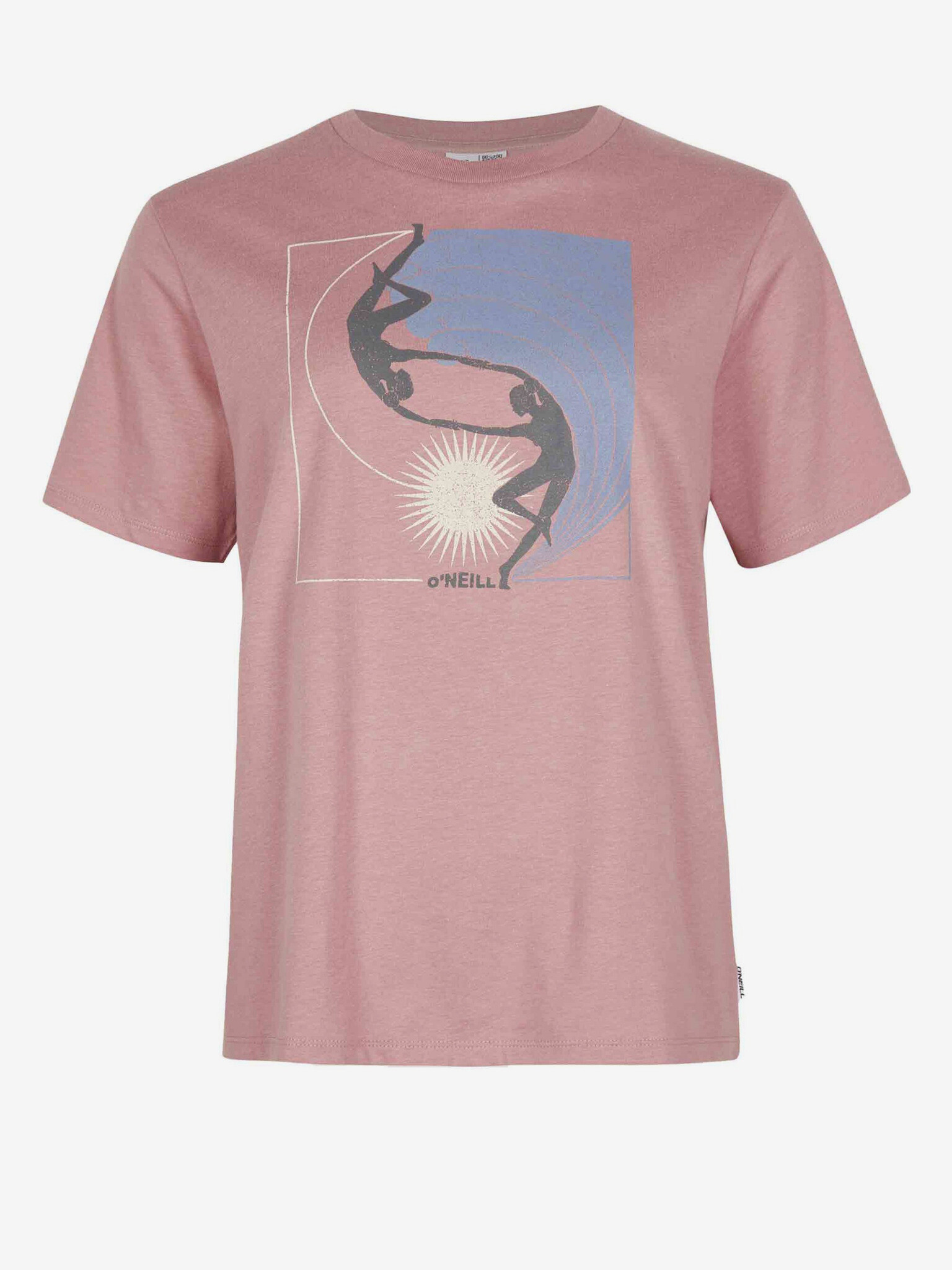 O'Neill Allora Graphic T-shirt Pink - Pepit.gr