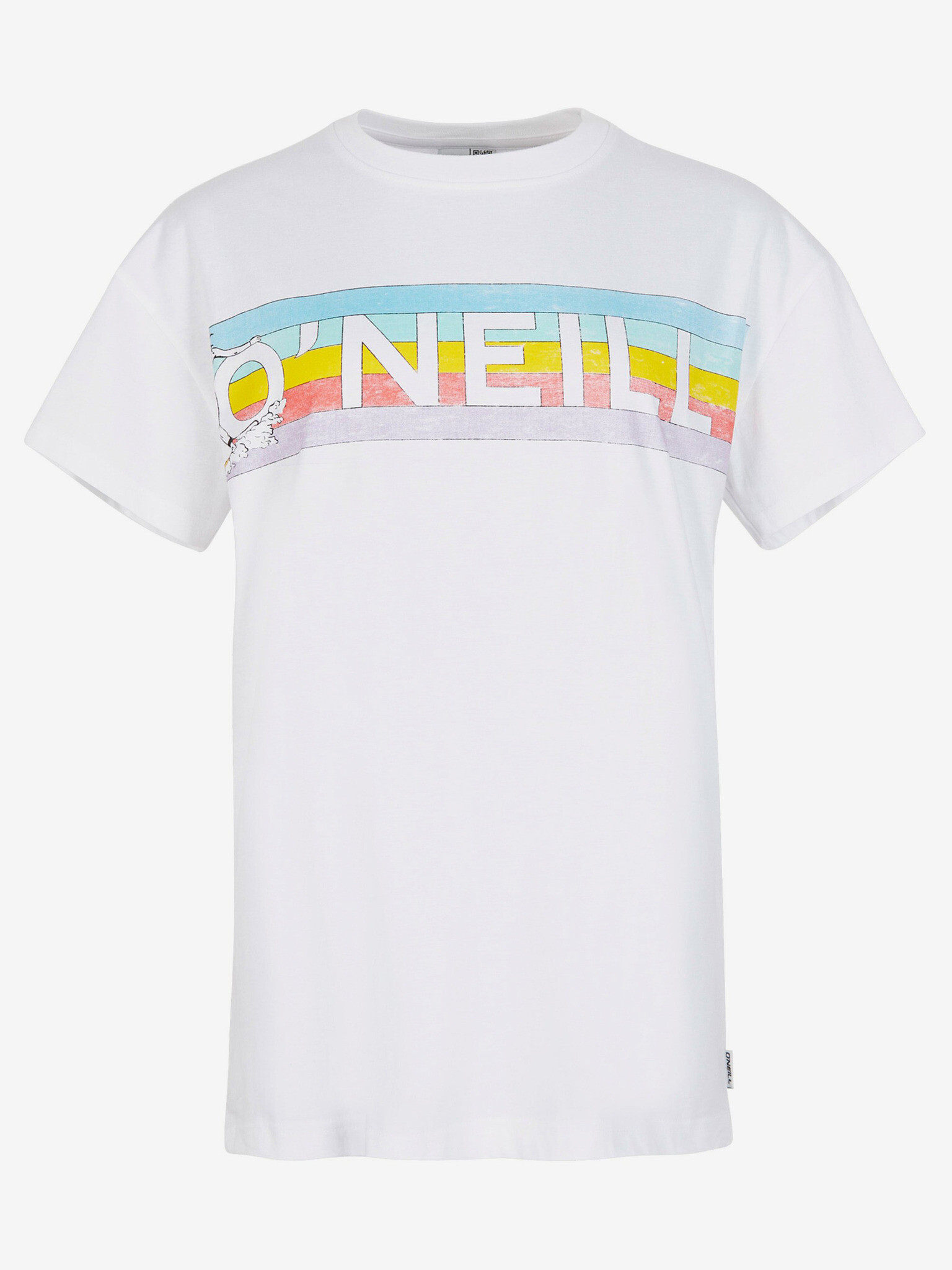 O'Neill Connective Graphic Long T-shirt White - Pepit.gr