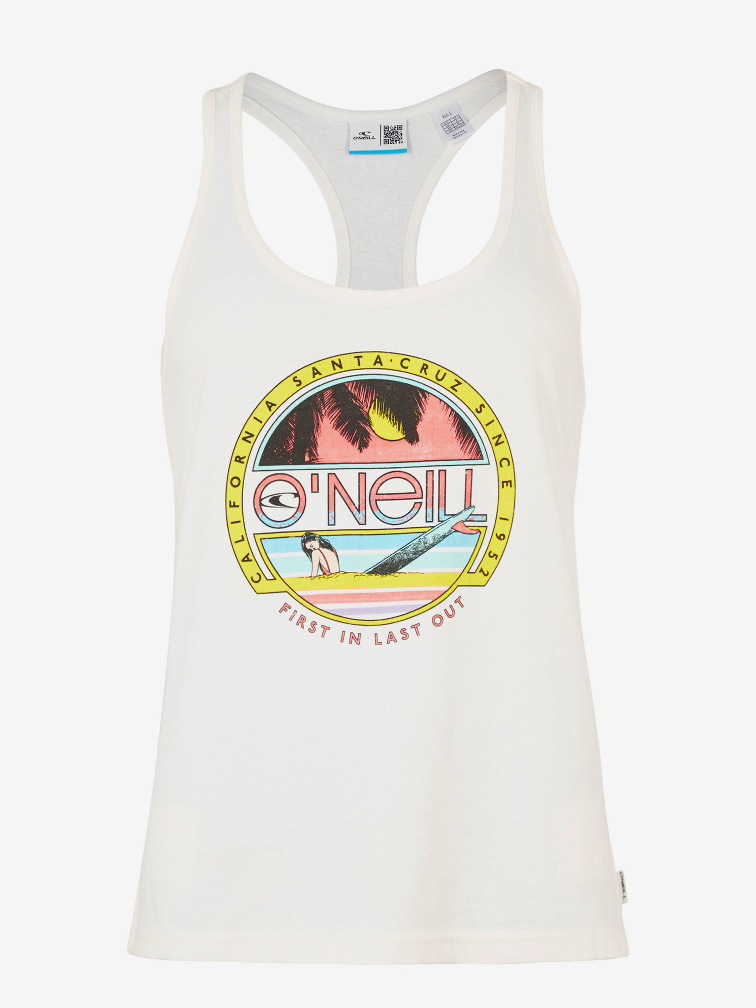 O'Neill Connective Graphic Top White - Pepit.gr