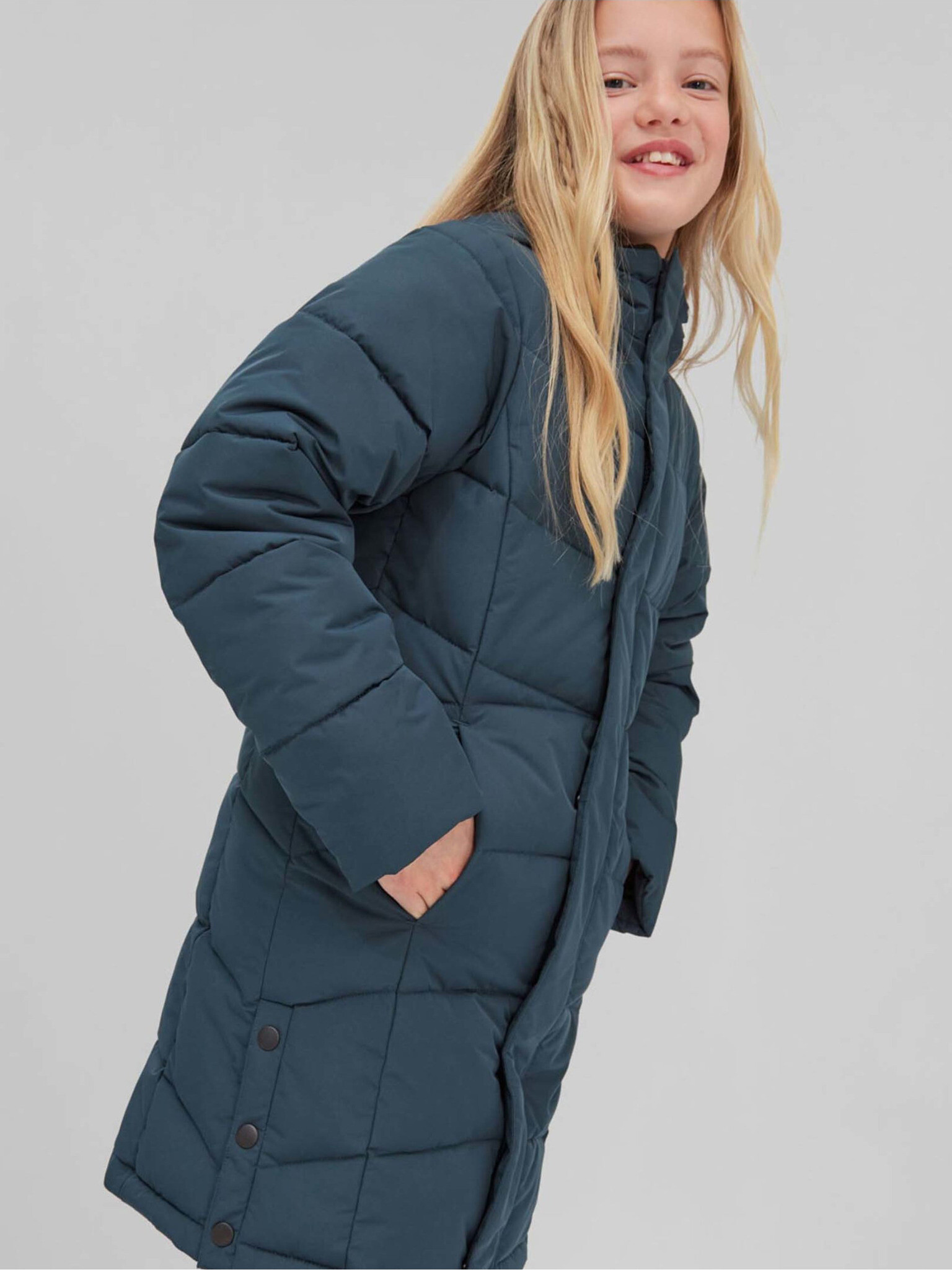 O'Neill Contrl Children's coat Blue - Pepit.gr