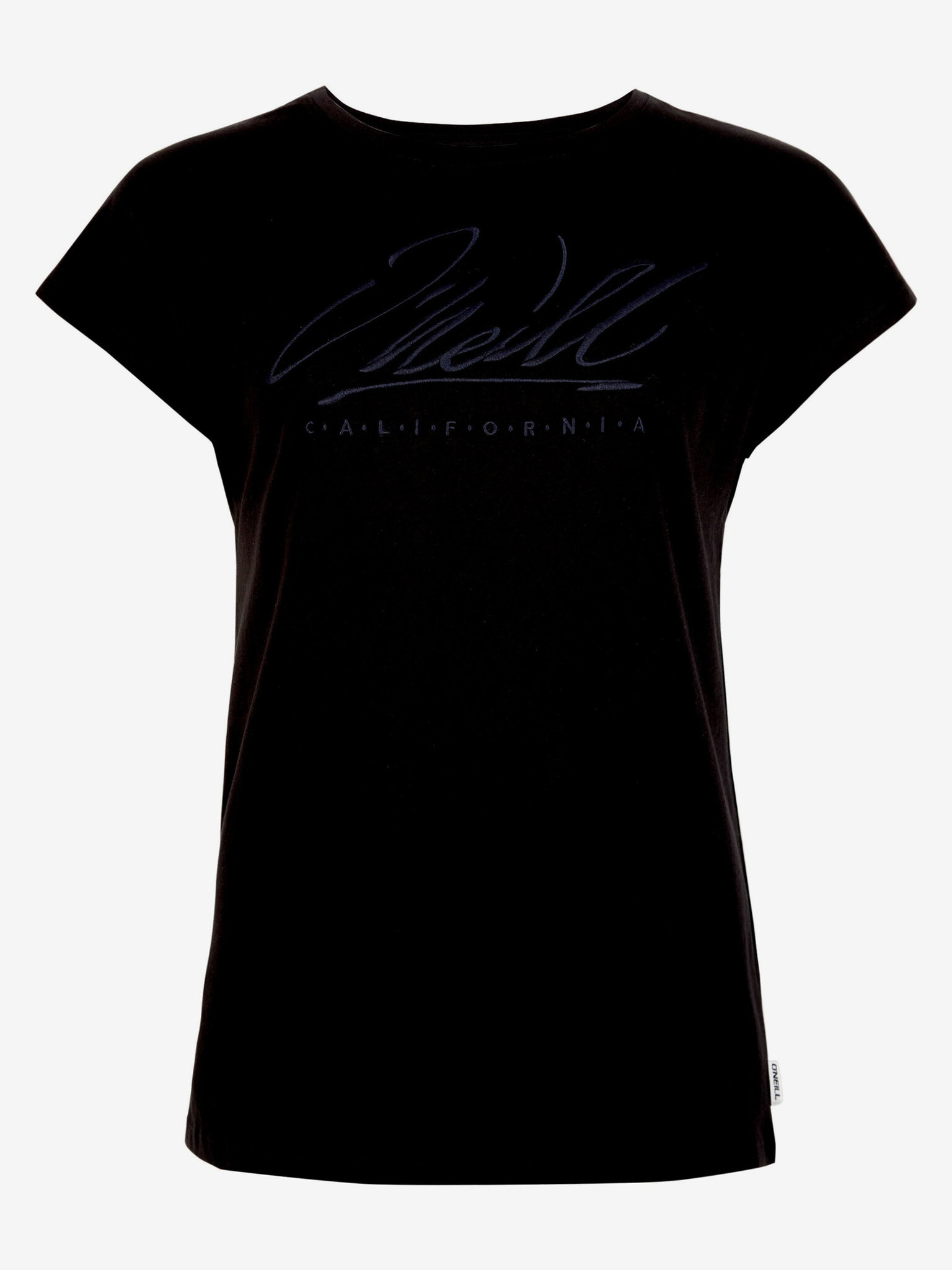 O'Neill Signature T-shirt Black - Pepit.gr