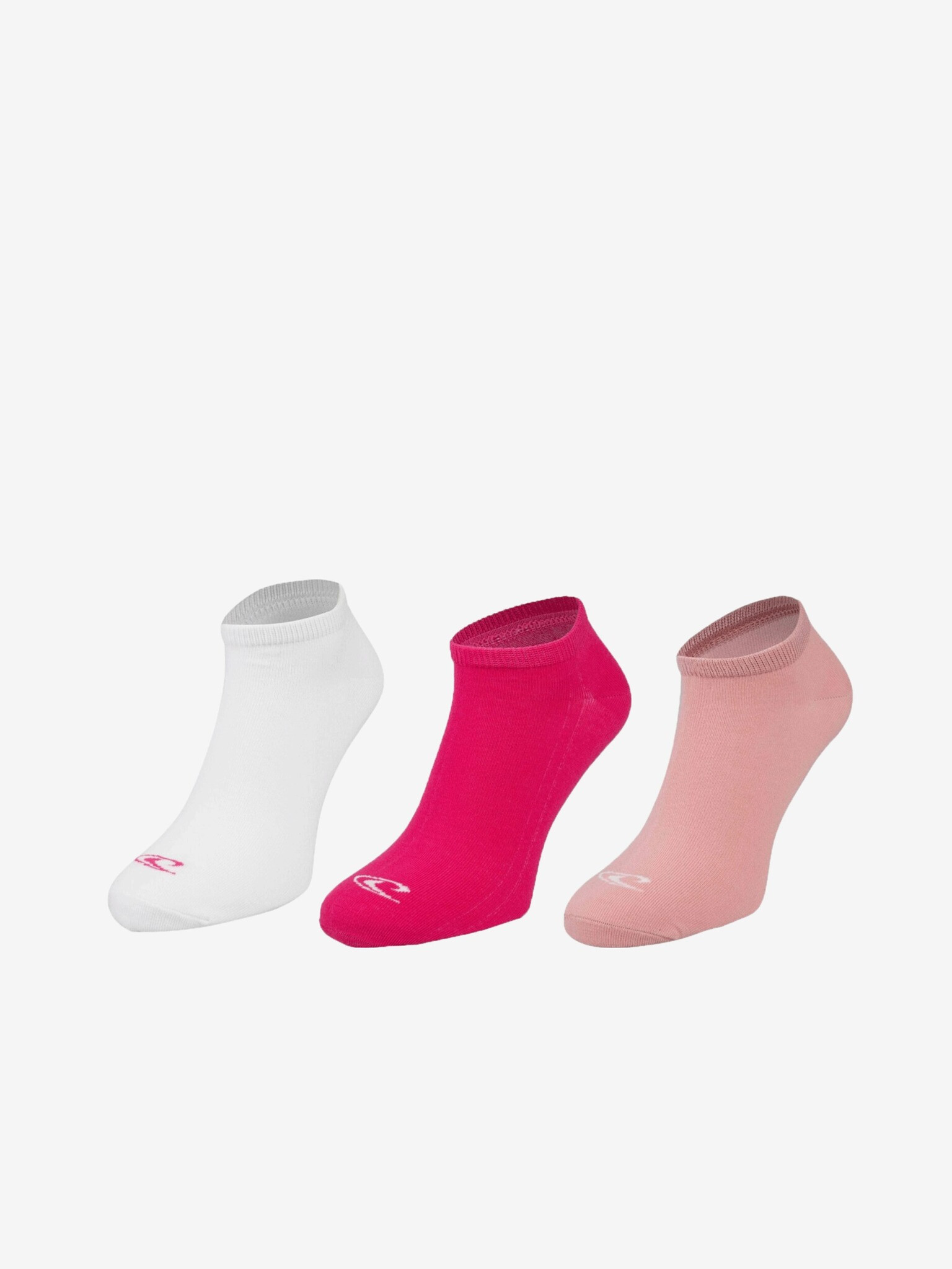 O'Neill Sneaker Set of 3 pairs of socks Pink - Pepit.gr