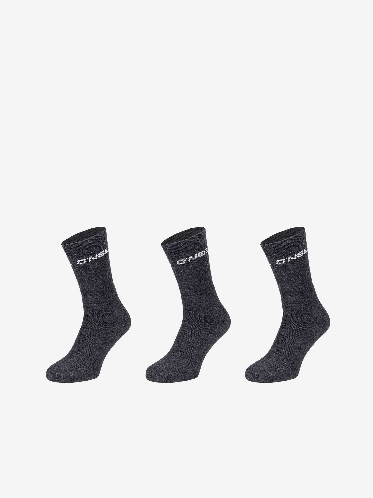 O'Neill Sportsock Set of 3 pairs of socks Grey - Pepit.gr