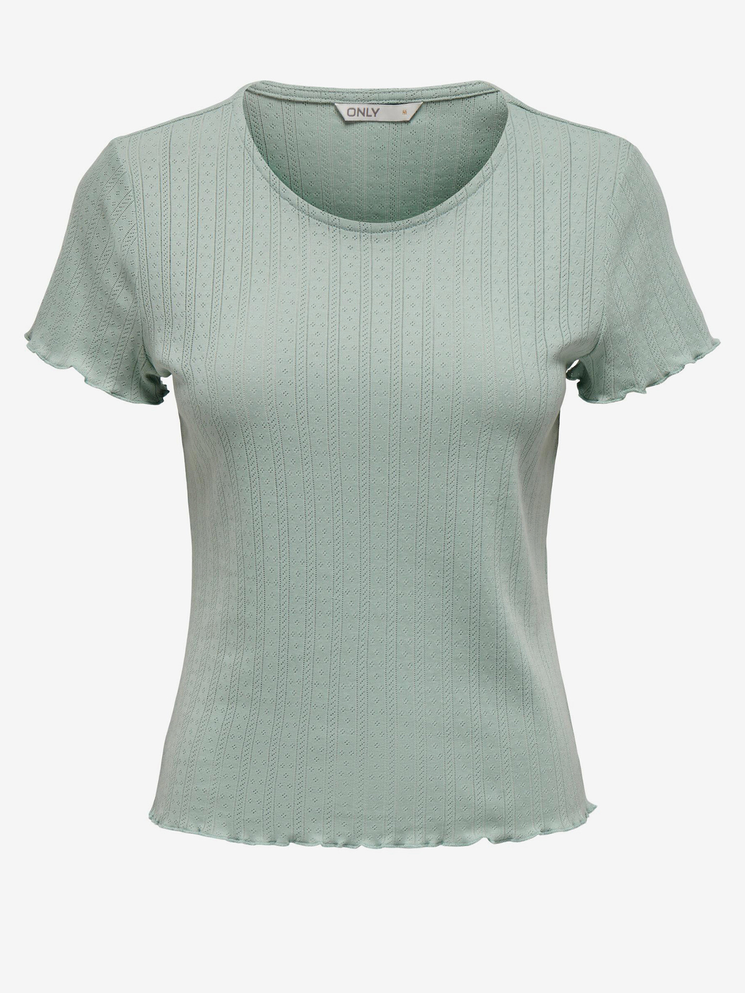 ONLY Carlotta T-shirt Green - Pepit.gr