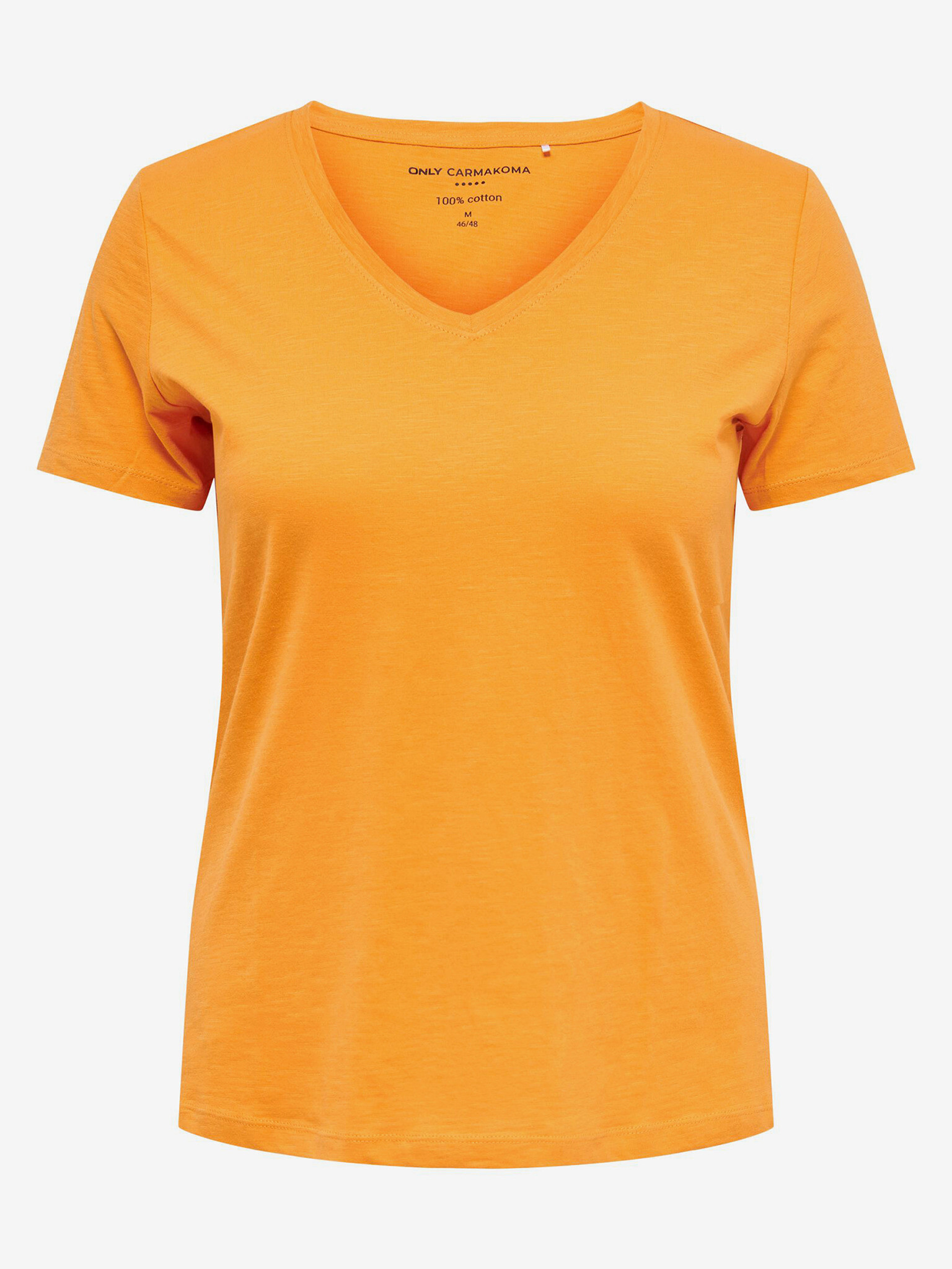 ONLY CARMAKOMA Bonnie T-shirt Orange - Pepit.gr