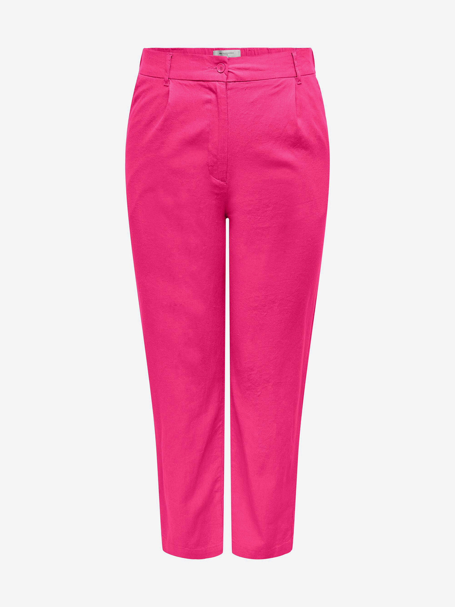 ONLY CARMAKOMA Caro Trousers Pink - Pepit.gr