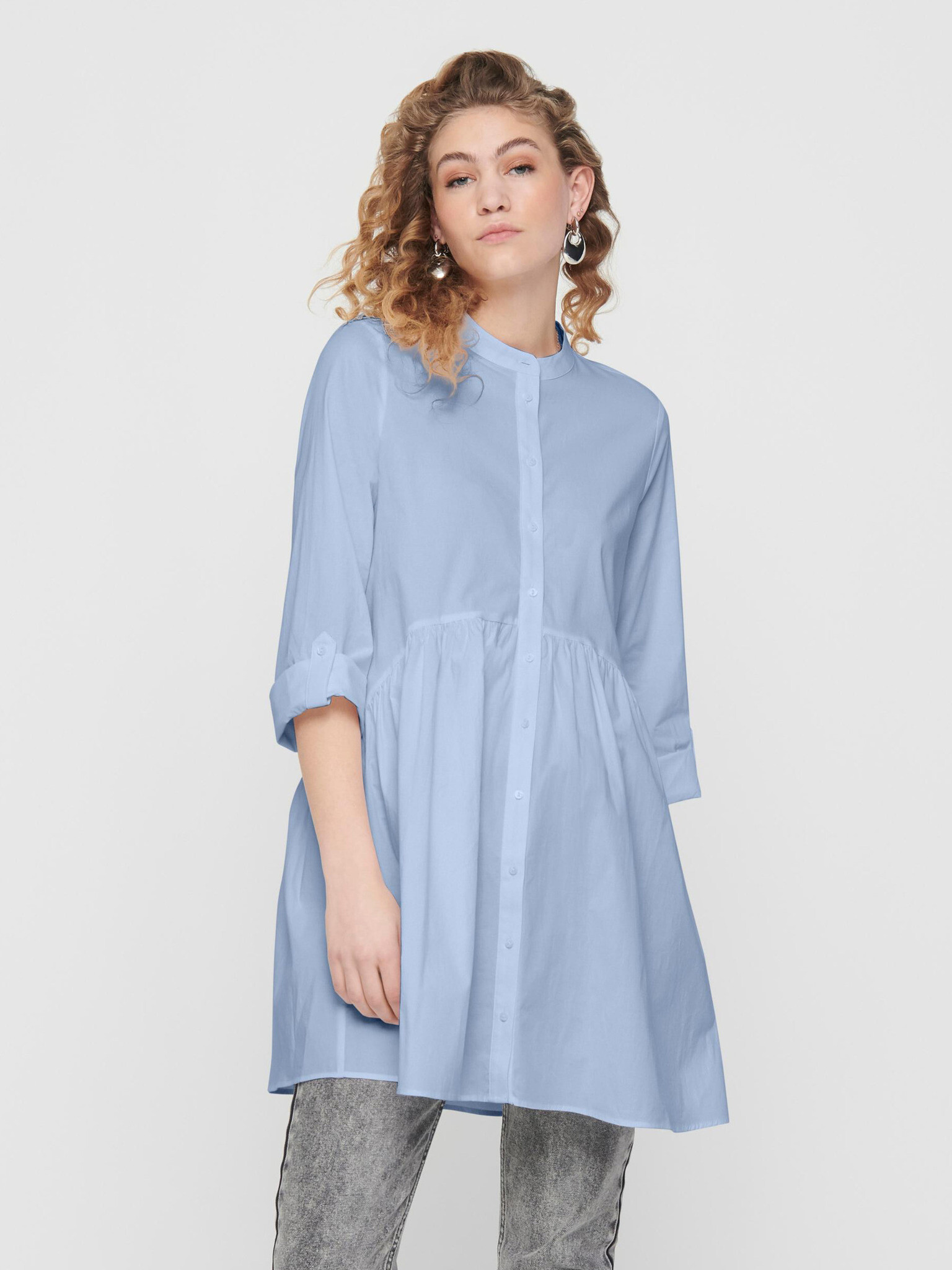 ONLY Ditte Dresses Blue - Pepit.gr