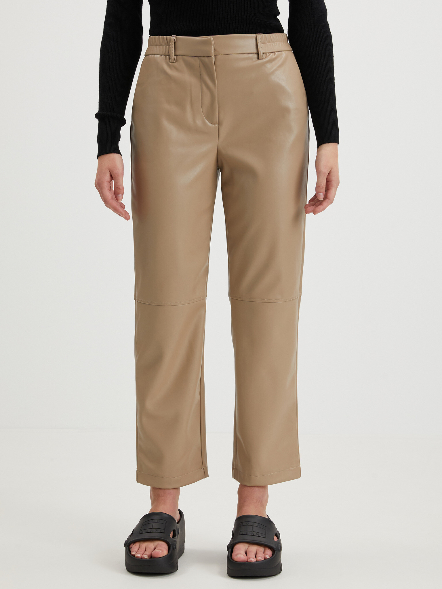 ONLY Idina Trousers Beige - Pepit.gr