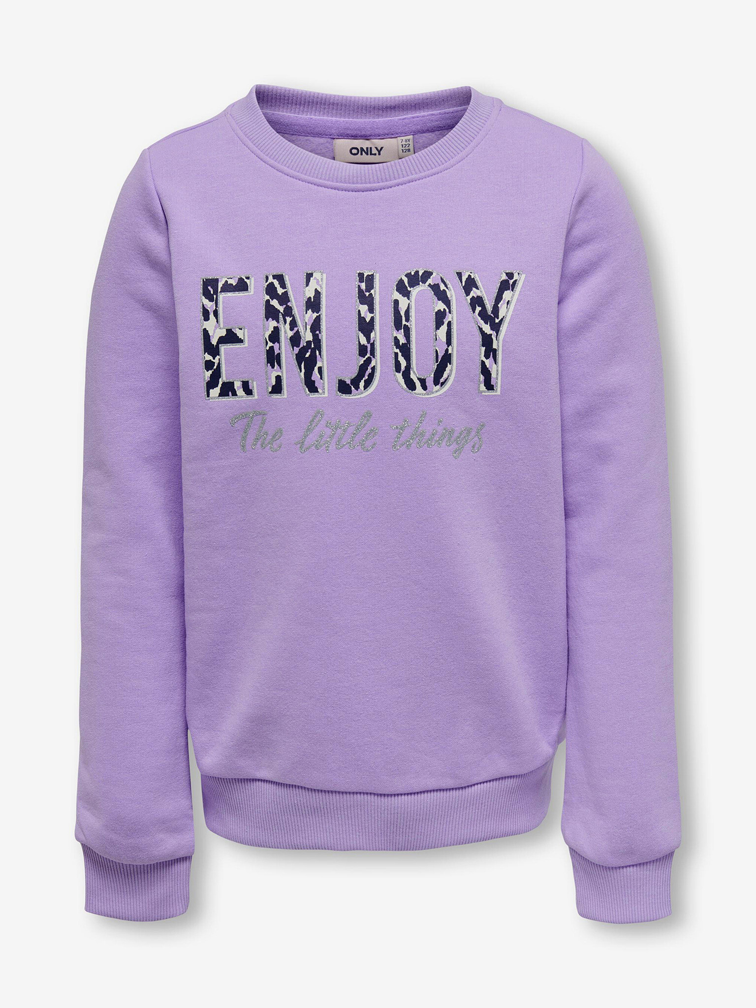 ONLY Lena Kids Sweatshirt Violet - Pepit.gr