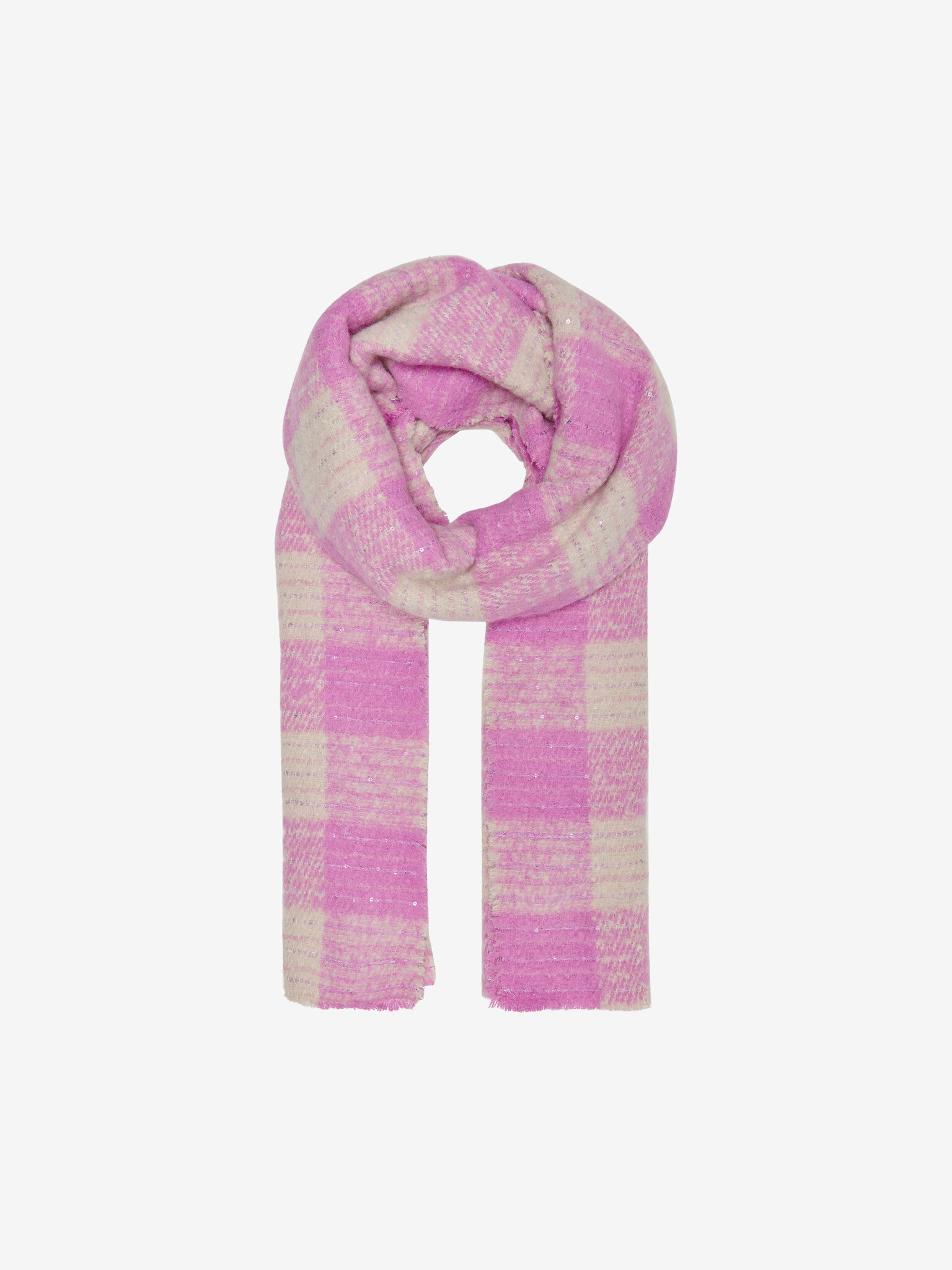 ONLY Merle Scarf Pink - Pepit.gr