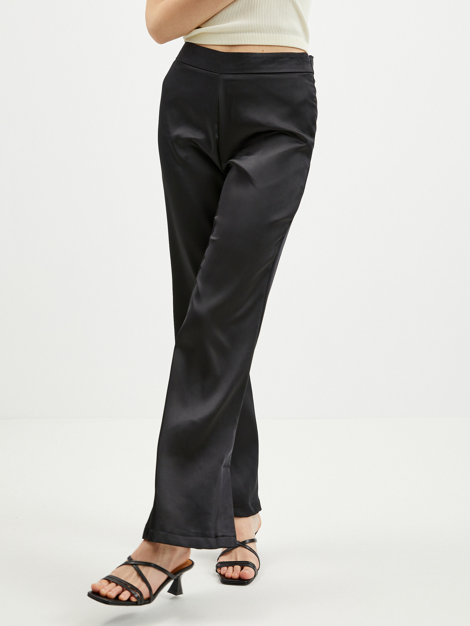 ONLY Paige Trousers Black - Pepit.gr