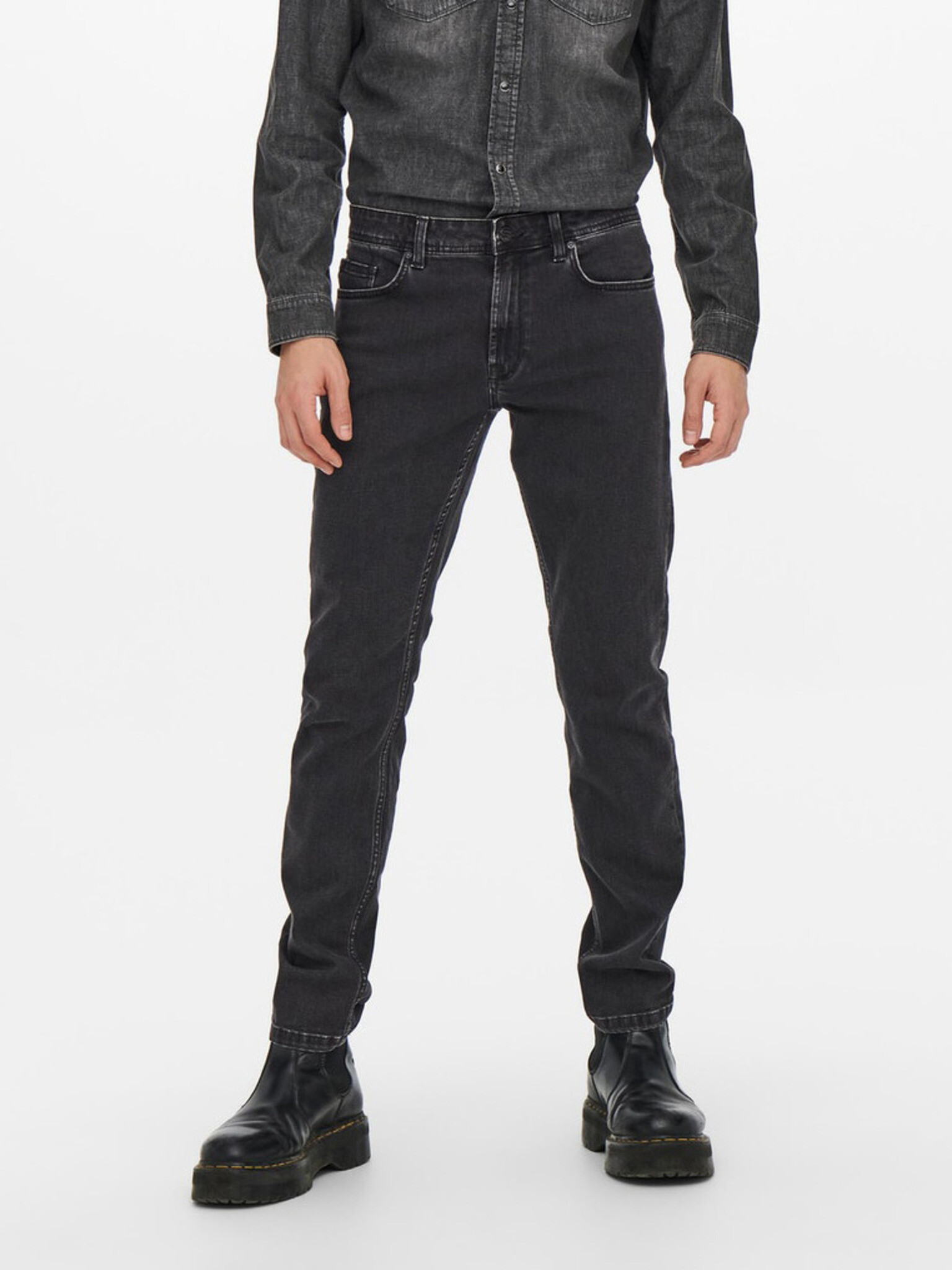 ONLY & SONS Jeans Black - Pepit.gr