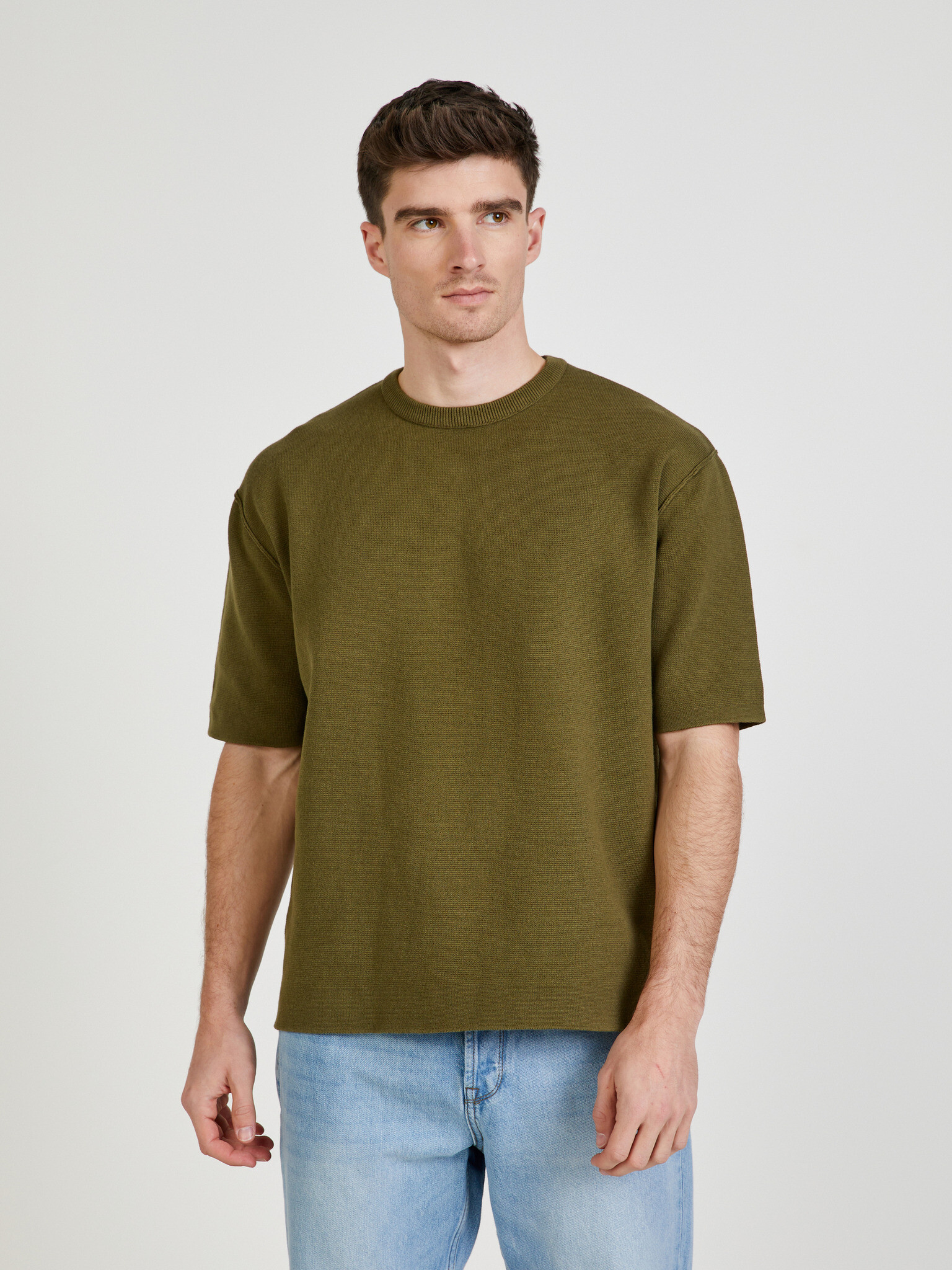 ONLY & SONS Luke Sweater Green - Pepit.gr