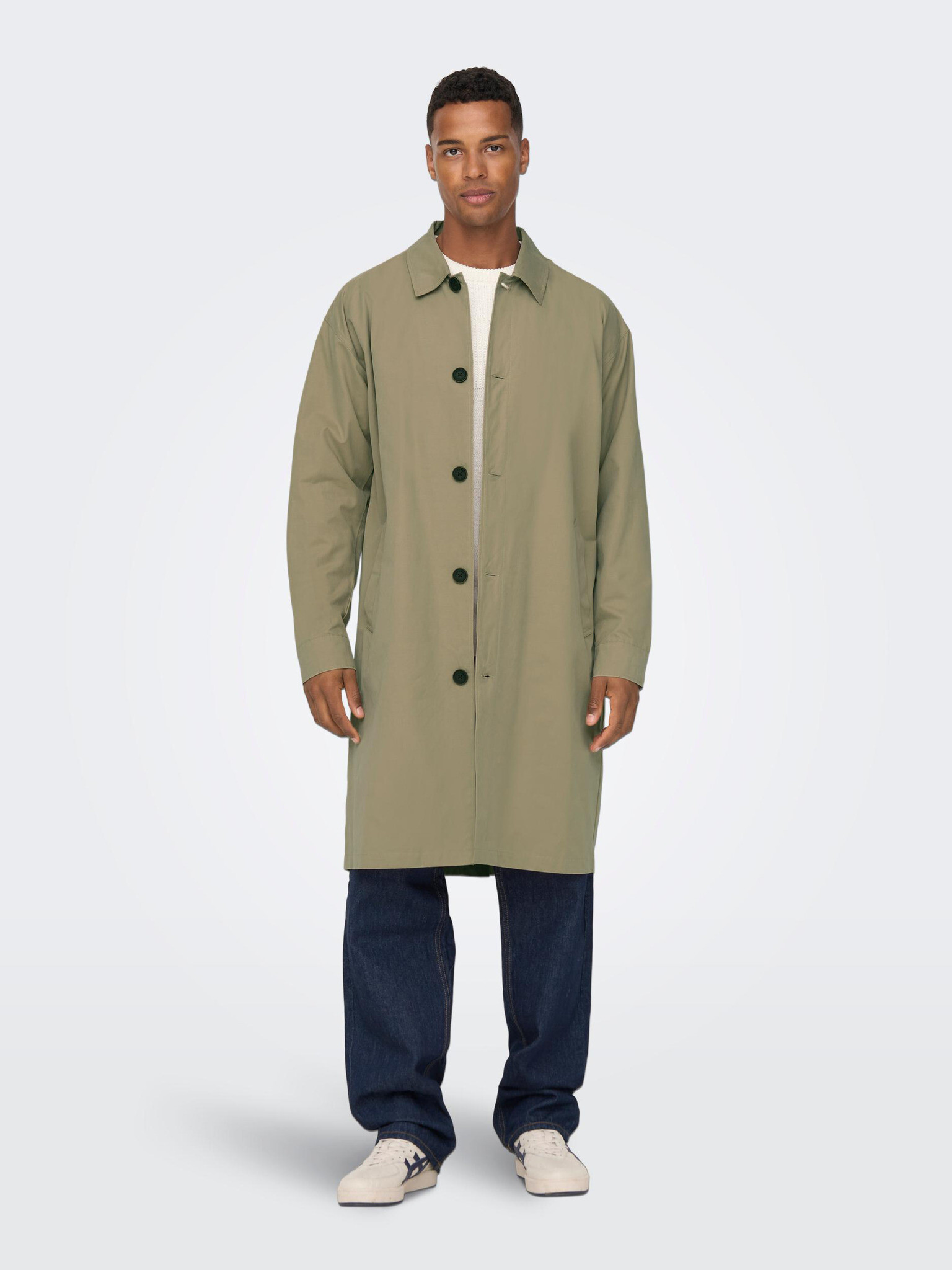 ONLY & SONS Malcom Coat Beige - Pepit.gr