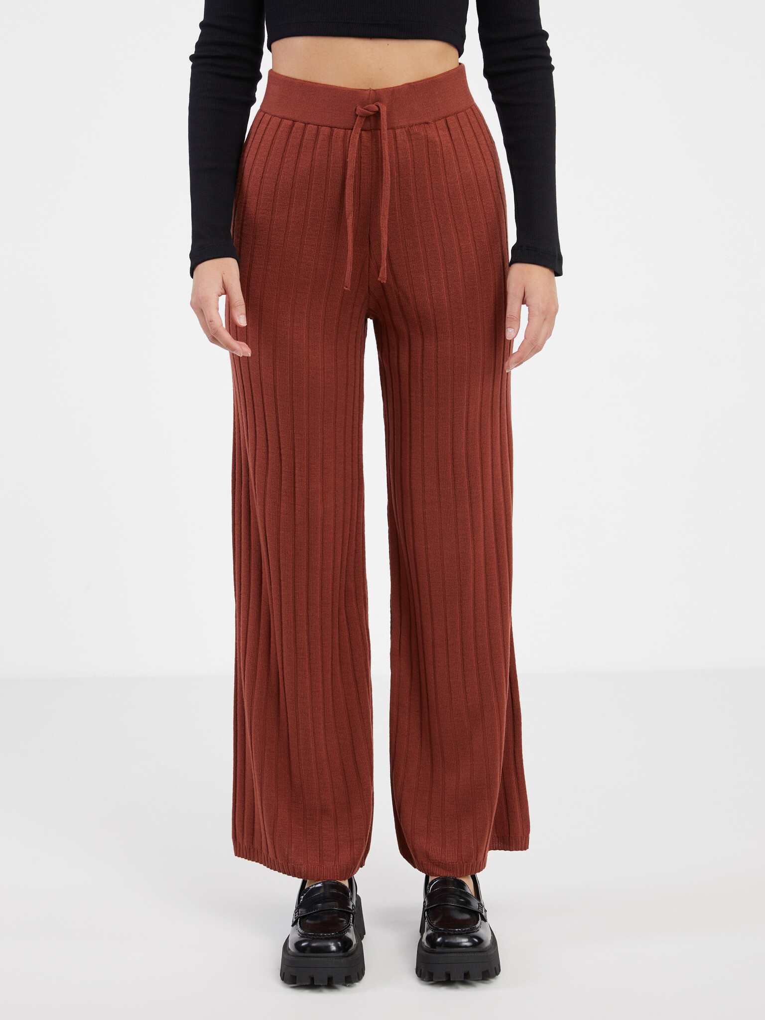 ONLY Tessa Trousers Red - Pepit.gr