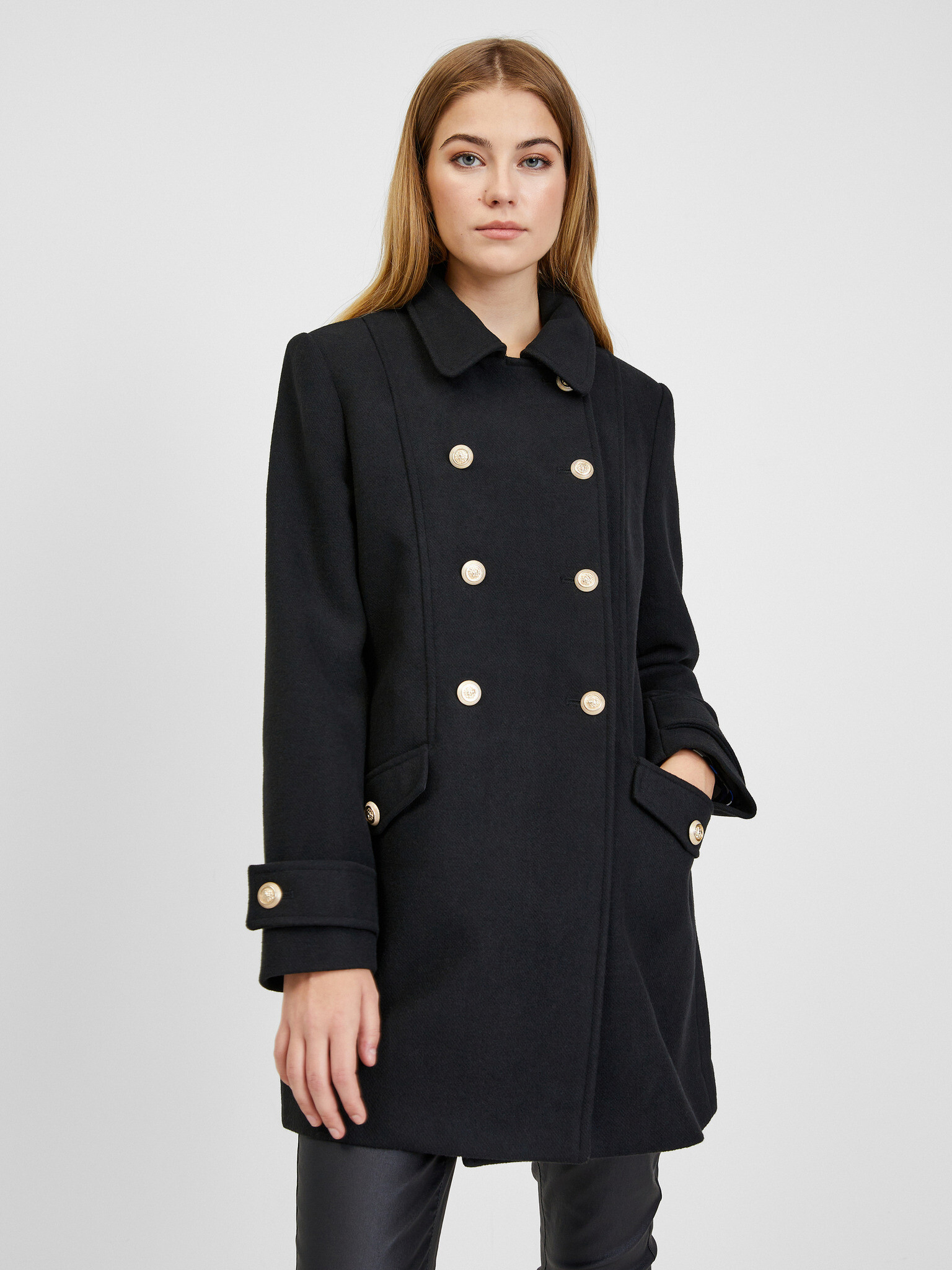 Orsay Coat Black - Pepit.gr