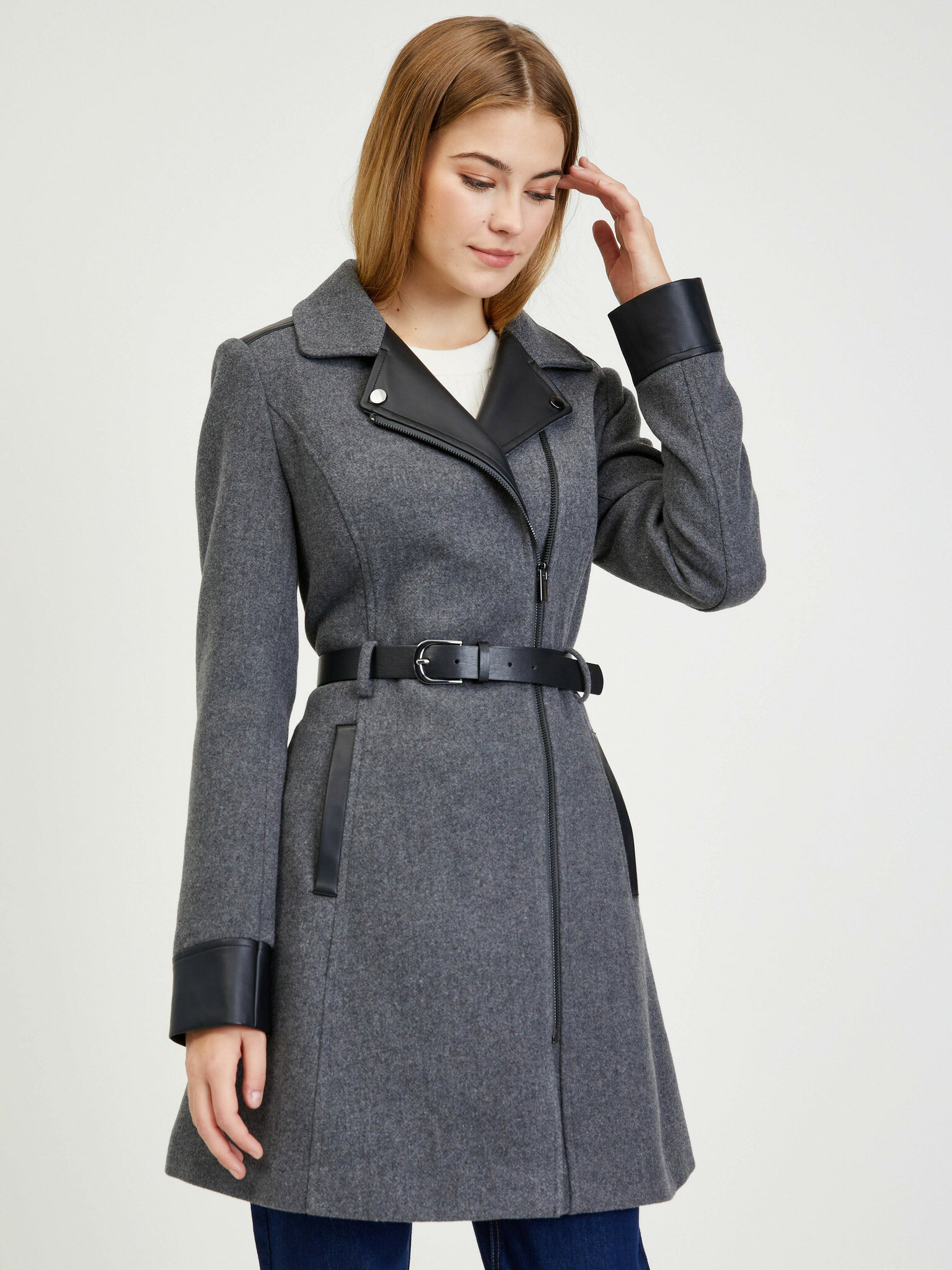 Orsay Coat Grey - Pepit.gr