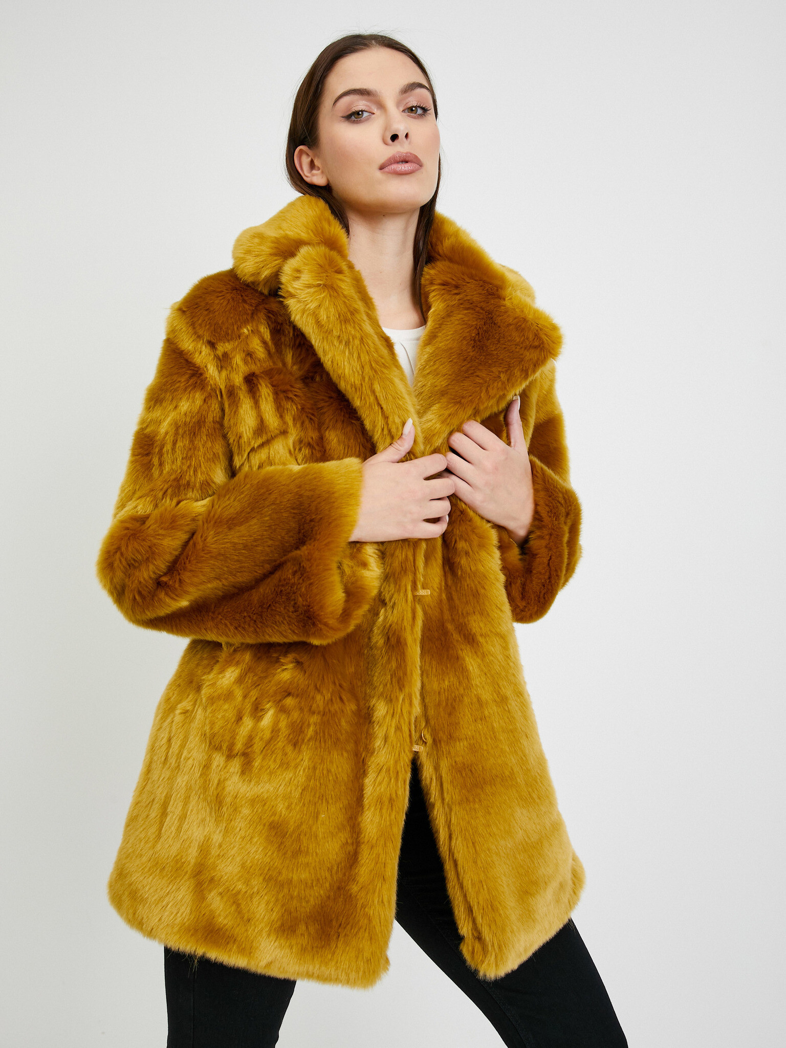 Orsay Coat Yellow - Pepit.gr