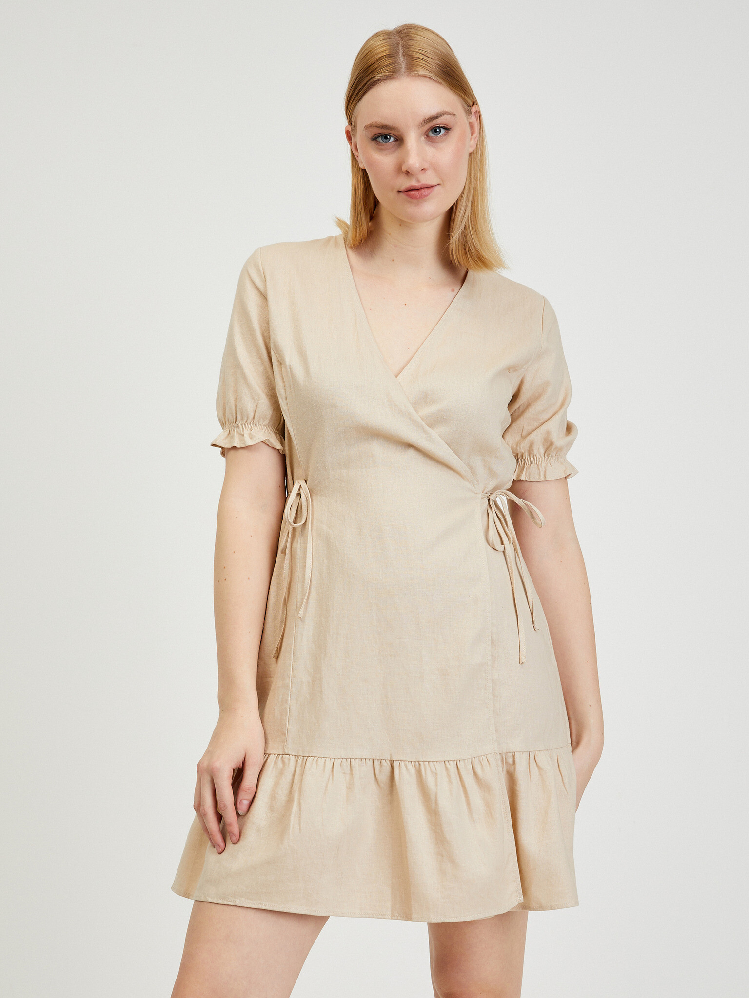 Orsay Dresses Beige - Pepit.gr