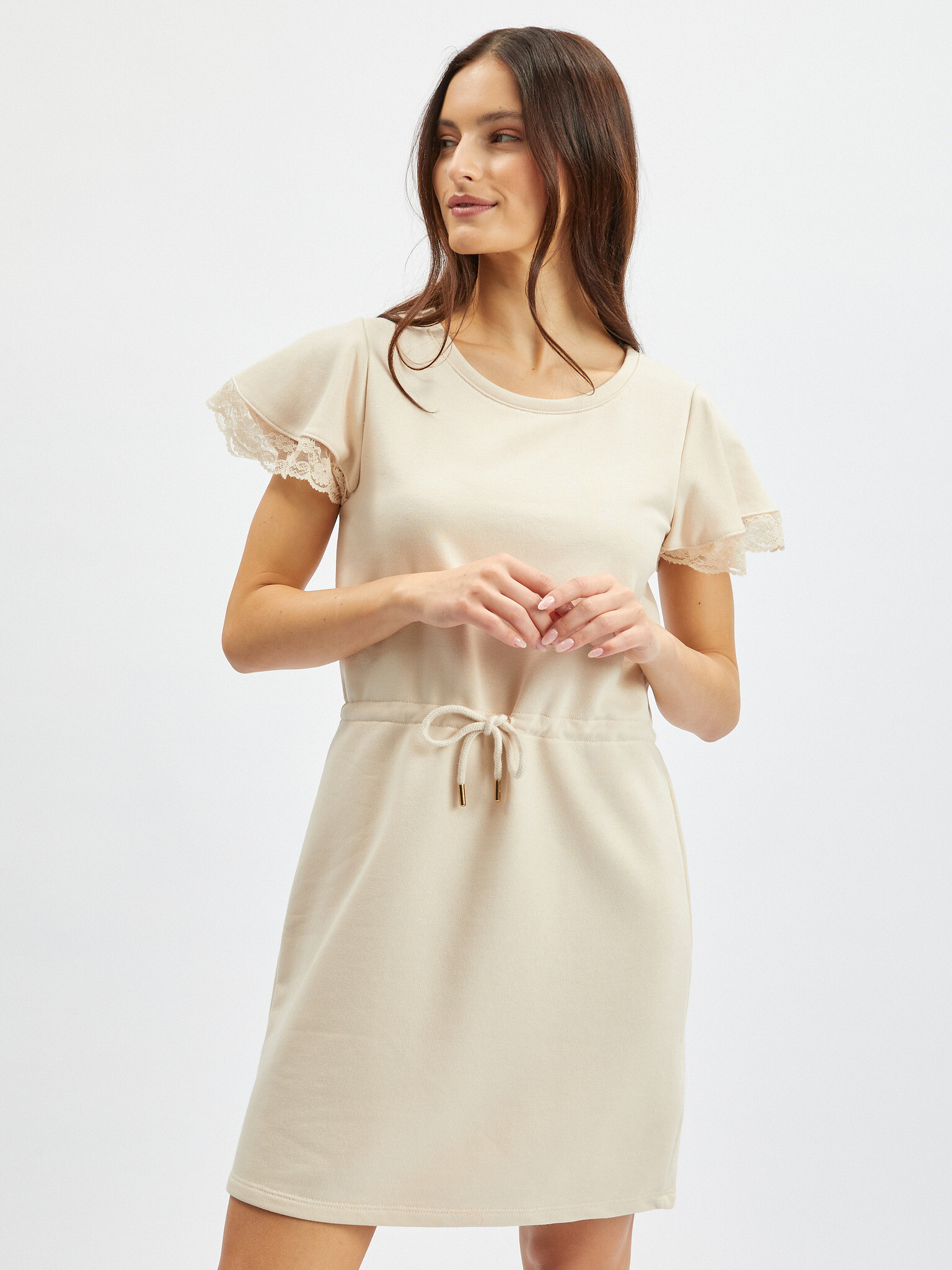 Orsay Dresses Beige - Pepit.gr