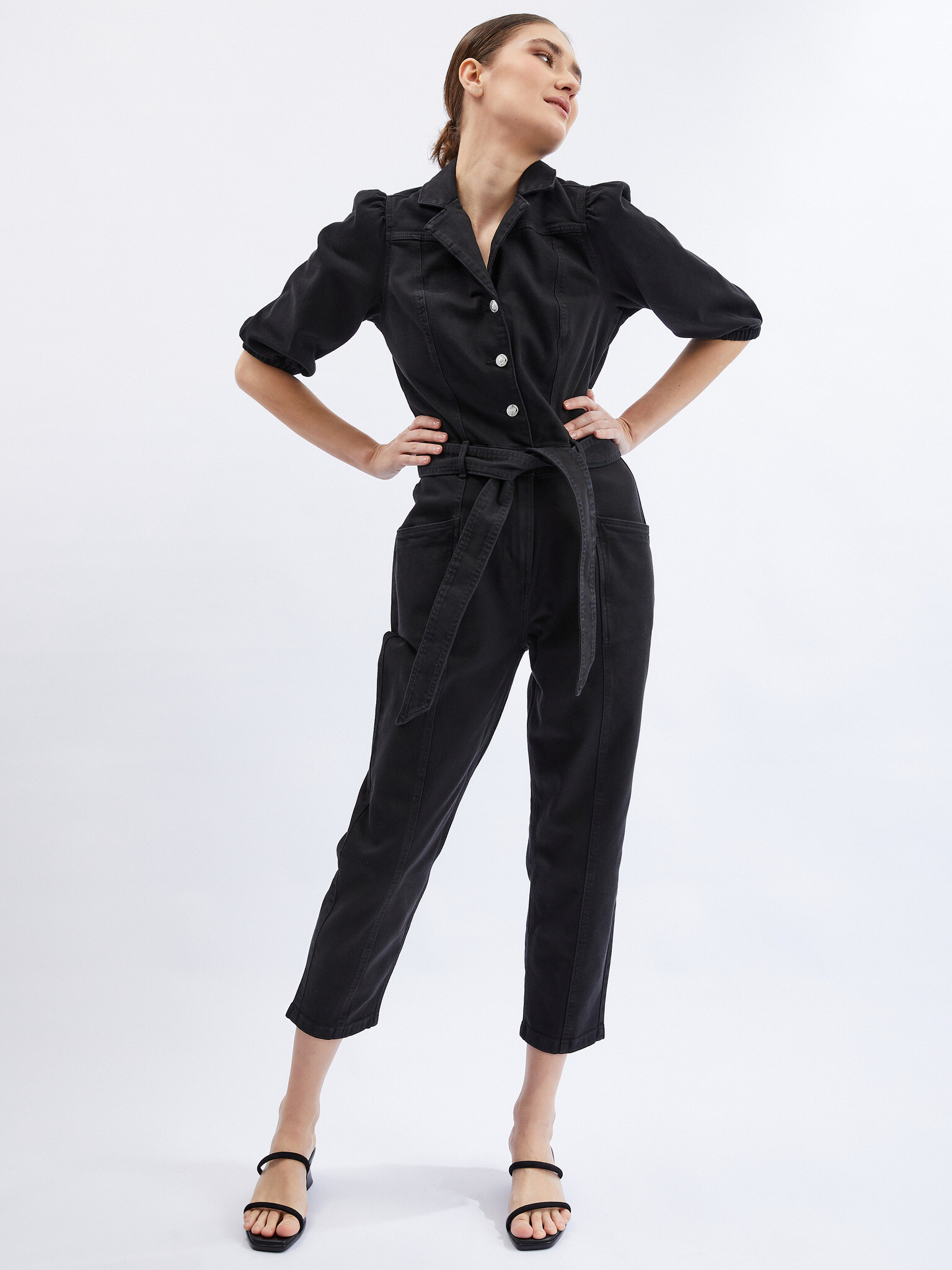 Orsay Overall Black - Pepit.gr