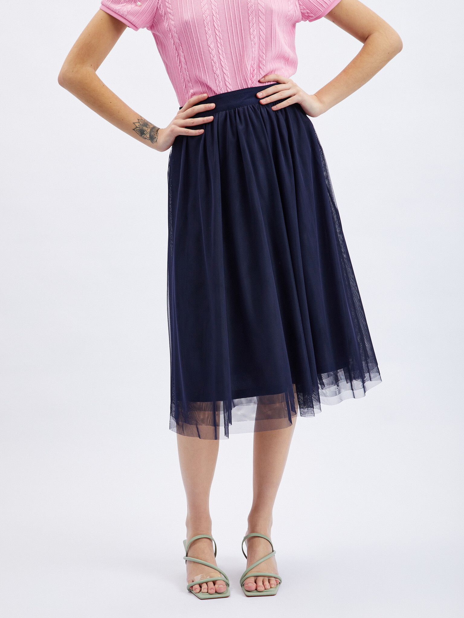 Orsay Skirt Blue - Pepit.gr