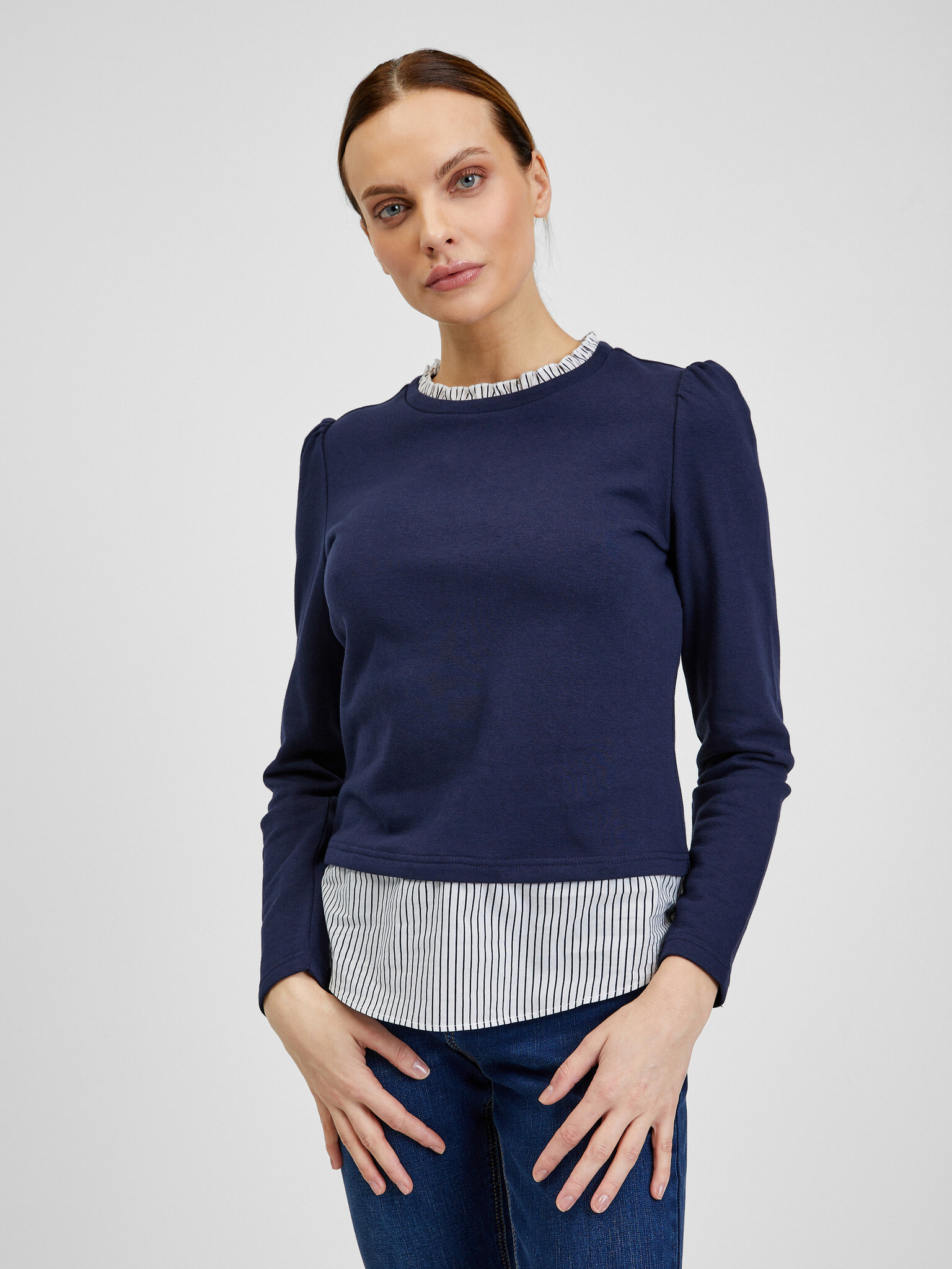 Orsay Sweater Blue - Pepit.gr