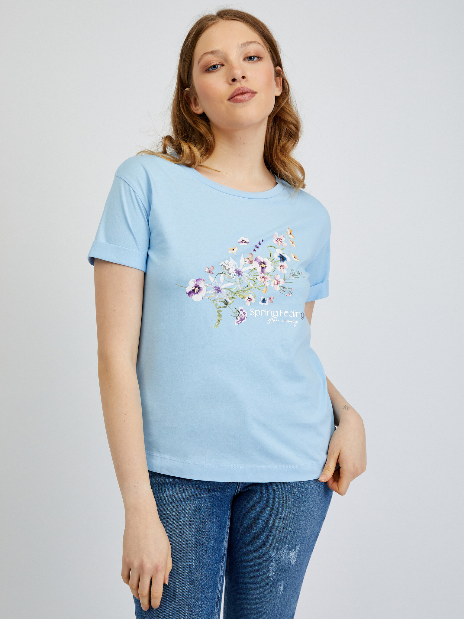 Orsay T-shirt Blue - Pepit.gr