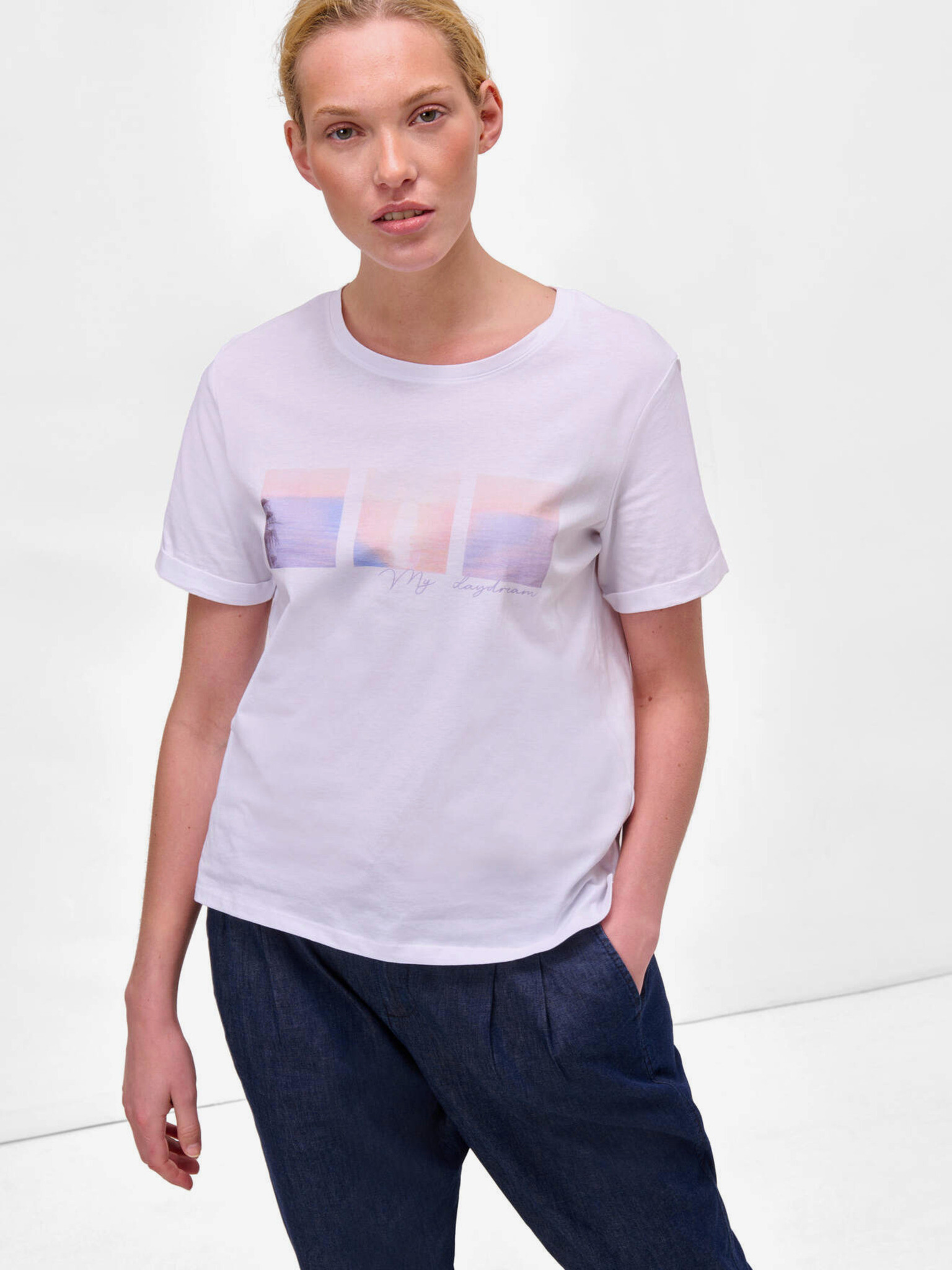 Orsay T-shirt White - Pepit.gr