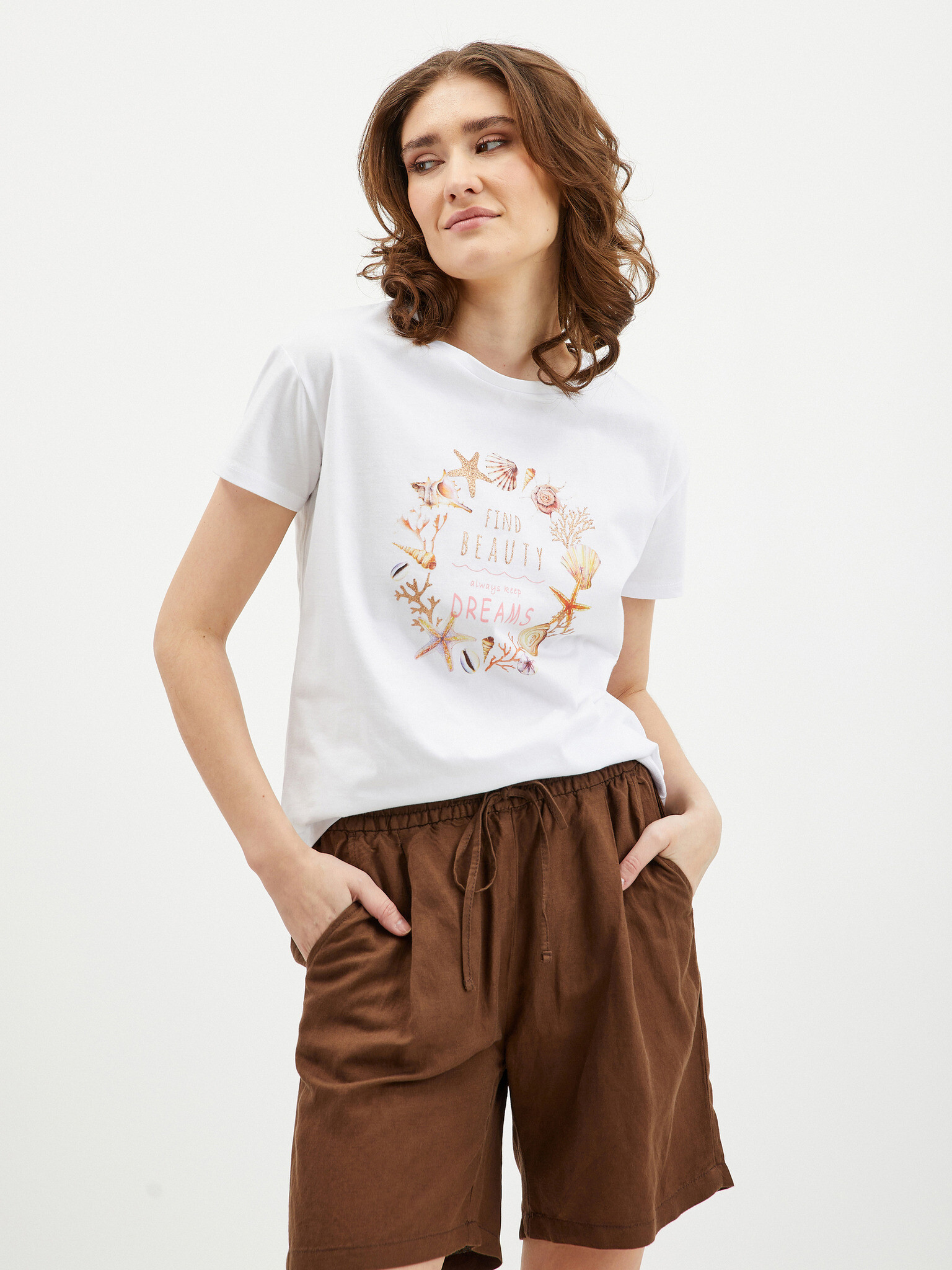 Orsay T-shirt White - Pepit.gr