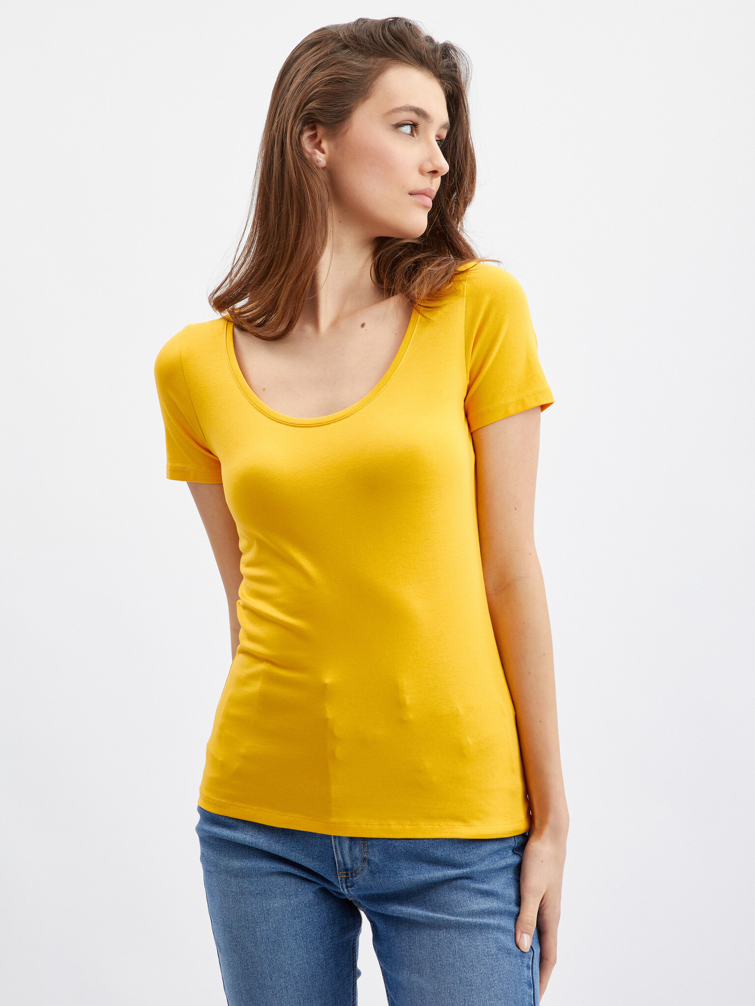 Orsay T-shirt Yellow - Pepit.gr