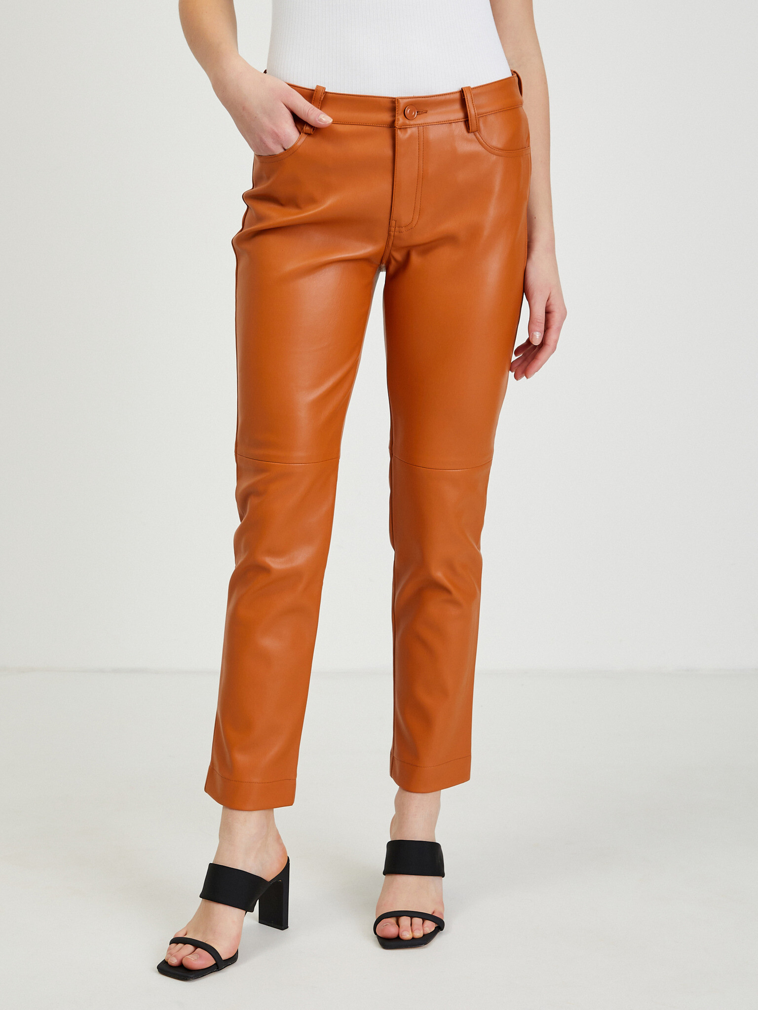 Orsay Trousers Brown - Pepit.gr