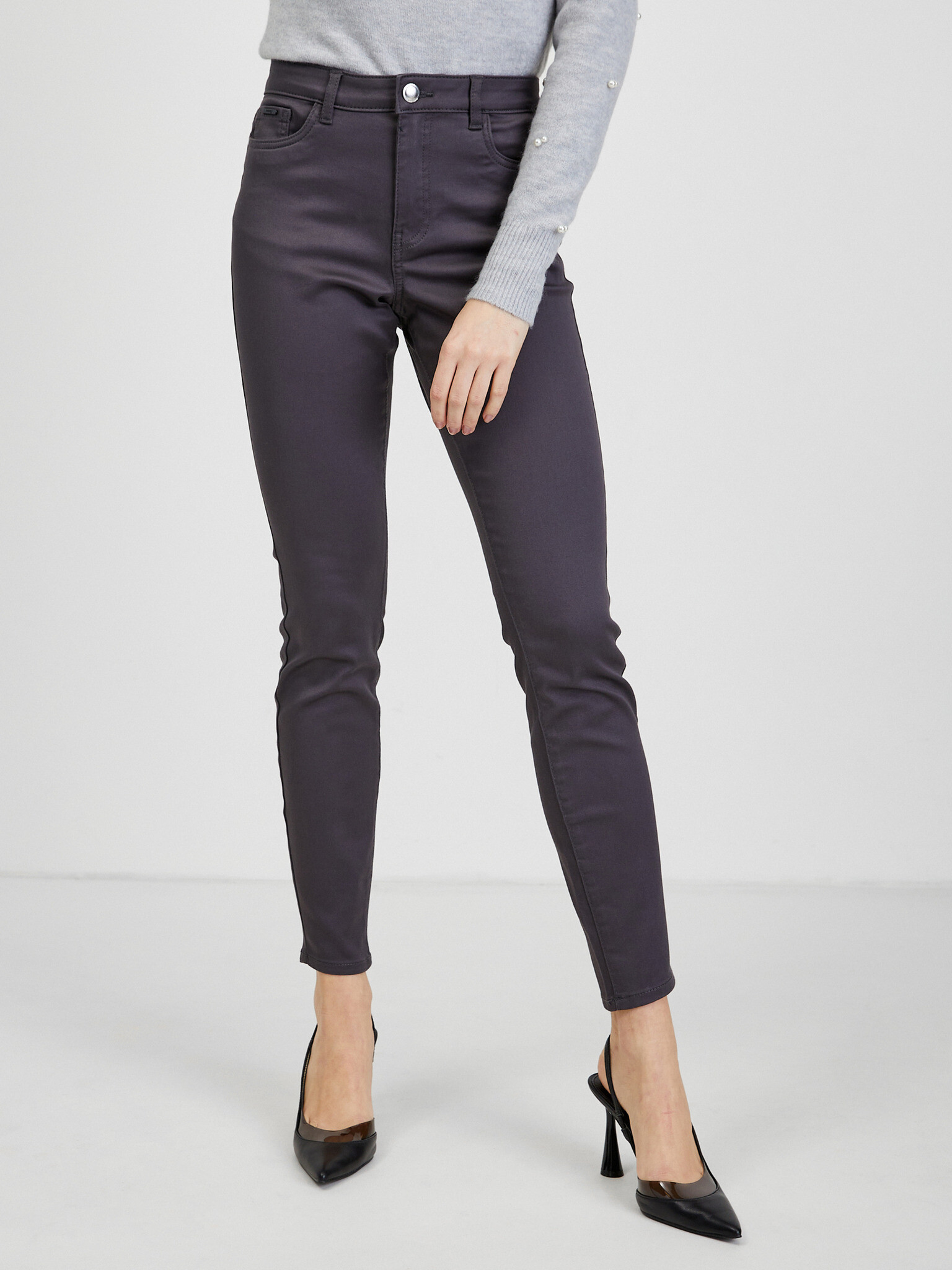 Orsay Trousers Grey - Pepit.gr