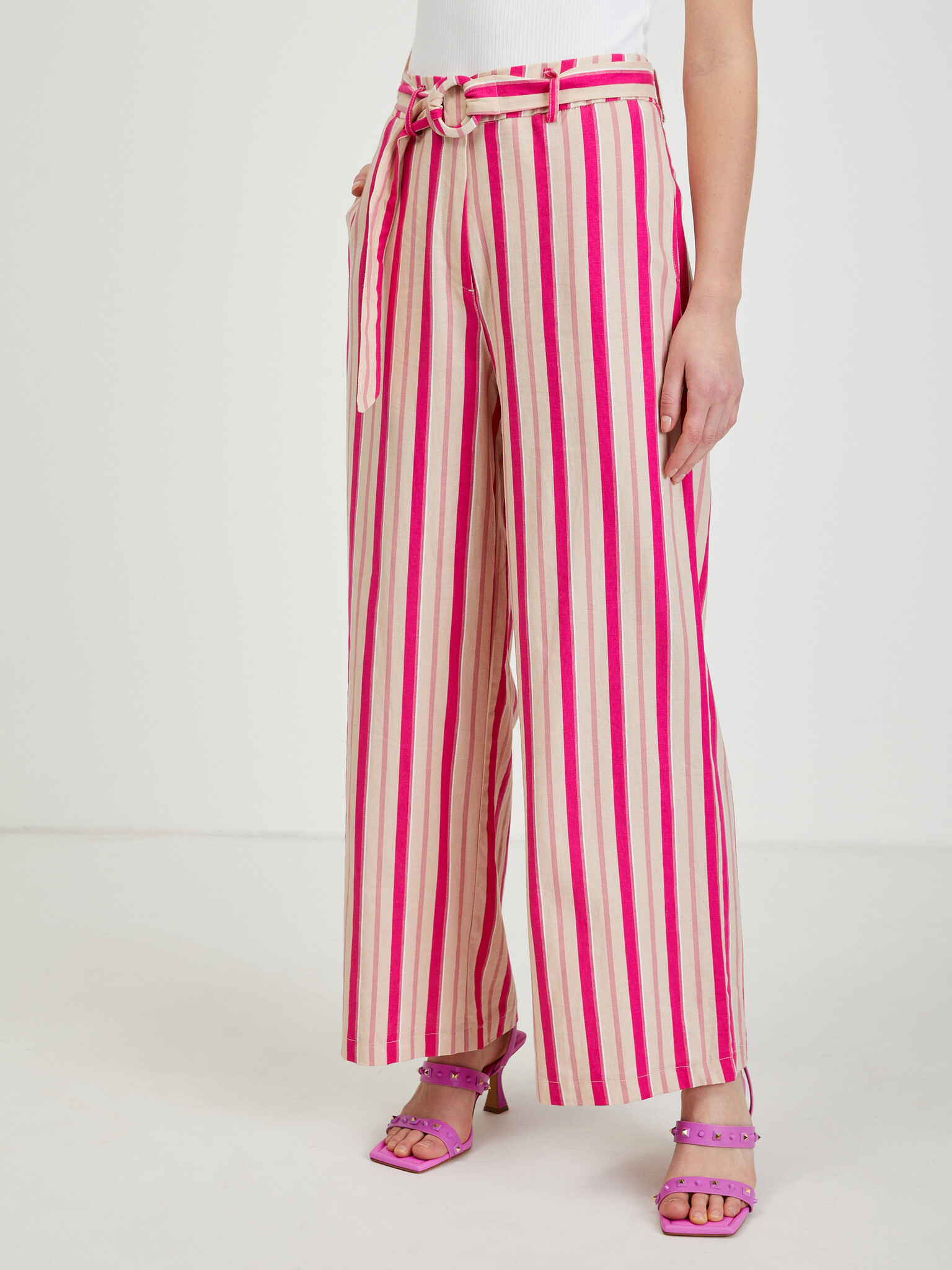 Orsay Trousers Pink - Pepit.gr