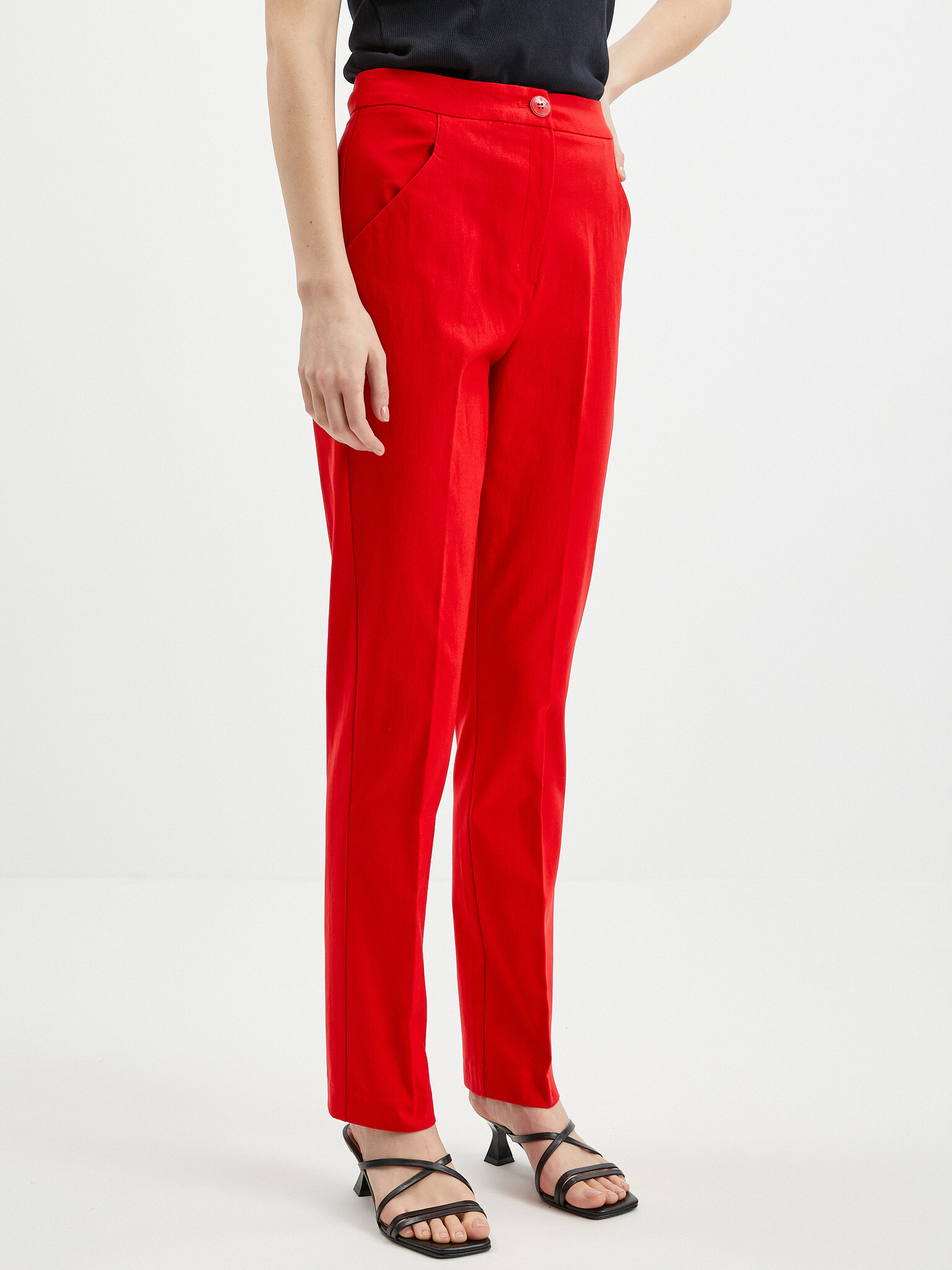 Orsay Trousers Red - Pepit.gr