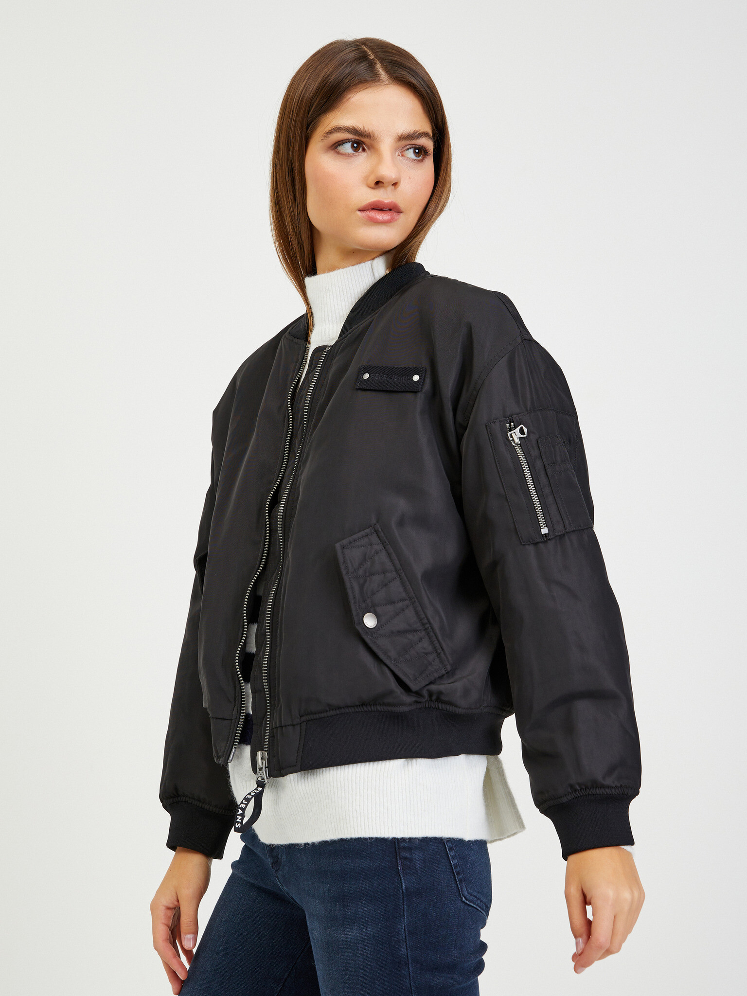 Pepe Jeans Anette Jacket Black - Pepit.gr