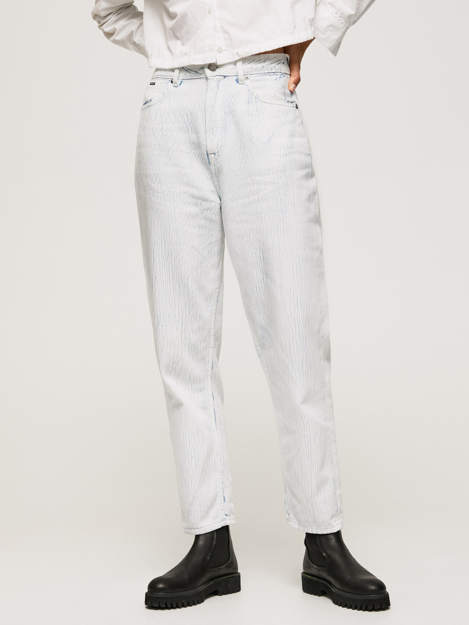 Pepe Jeans Jeans White - Pepit.gr