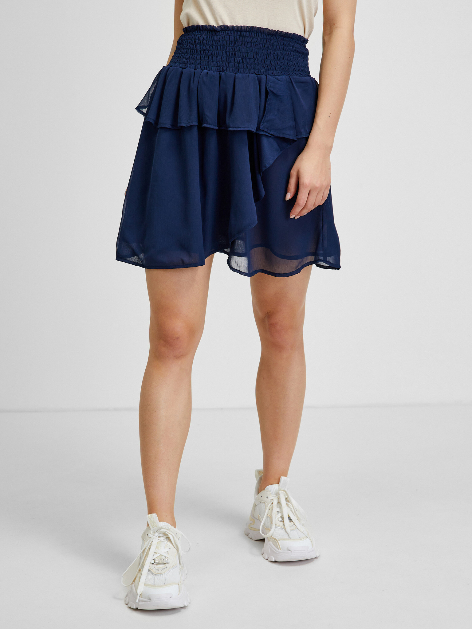 Pepe Jeans Lana 2 Skirt Blue - Pepit.gr