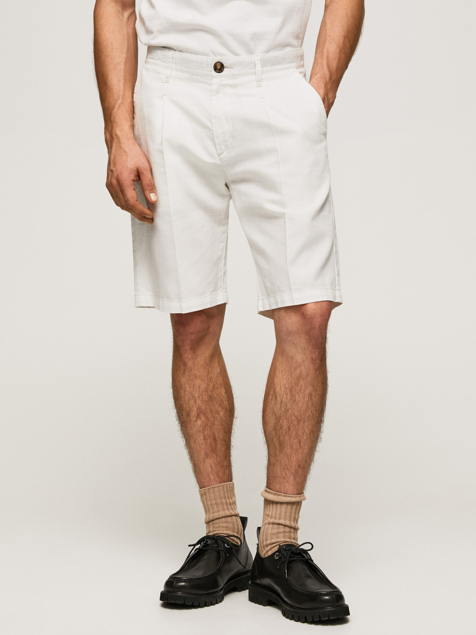 Pepe Jeans Short pants White - Pepit.gr