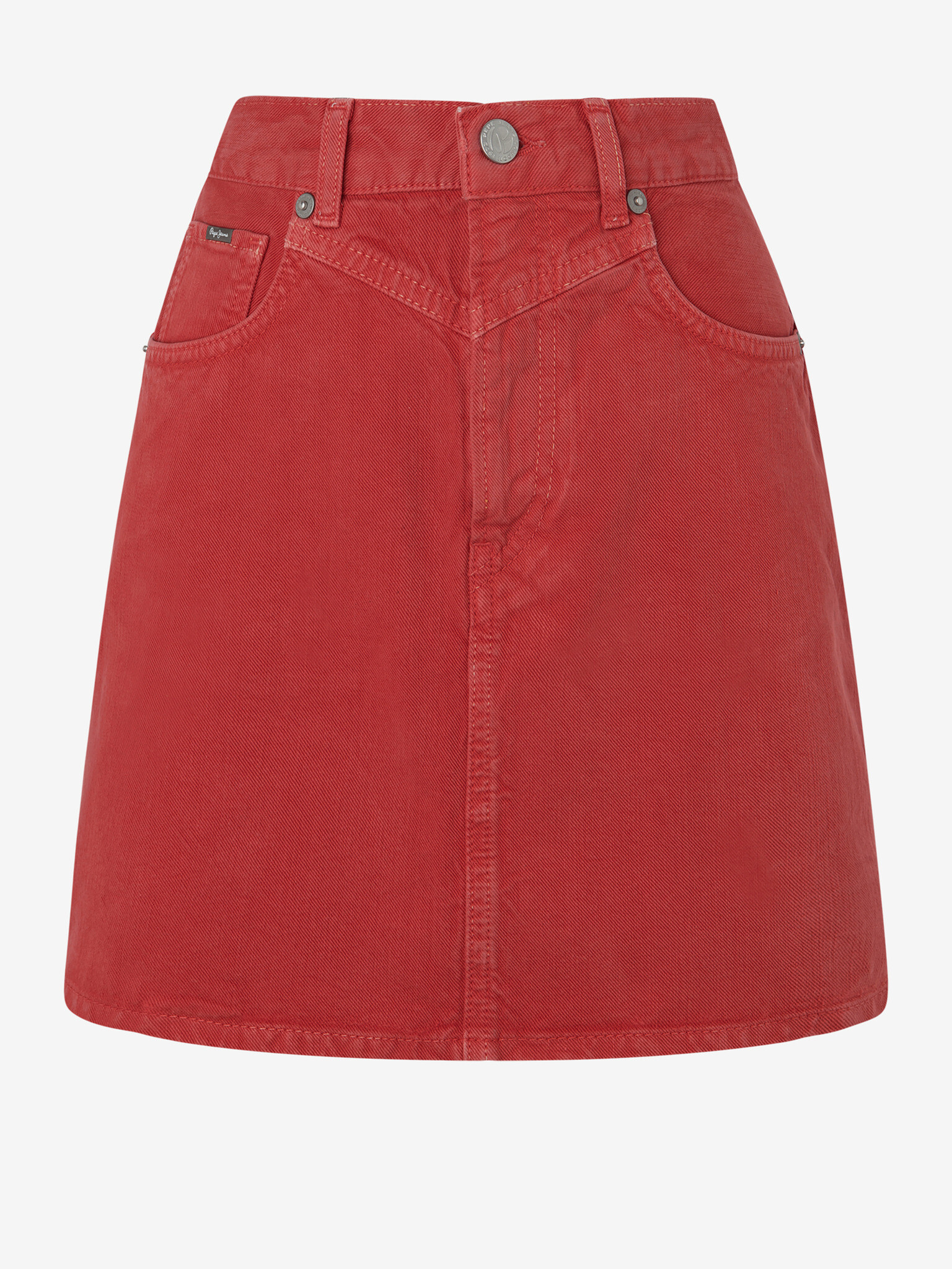 Pepe Jeans Skirt Red - Pepit.gr