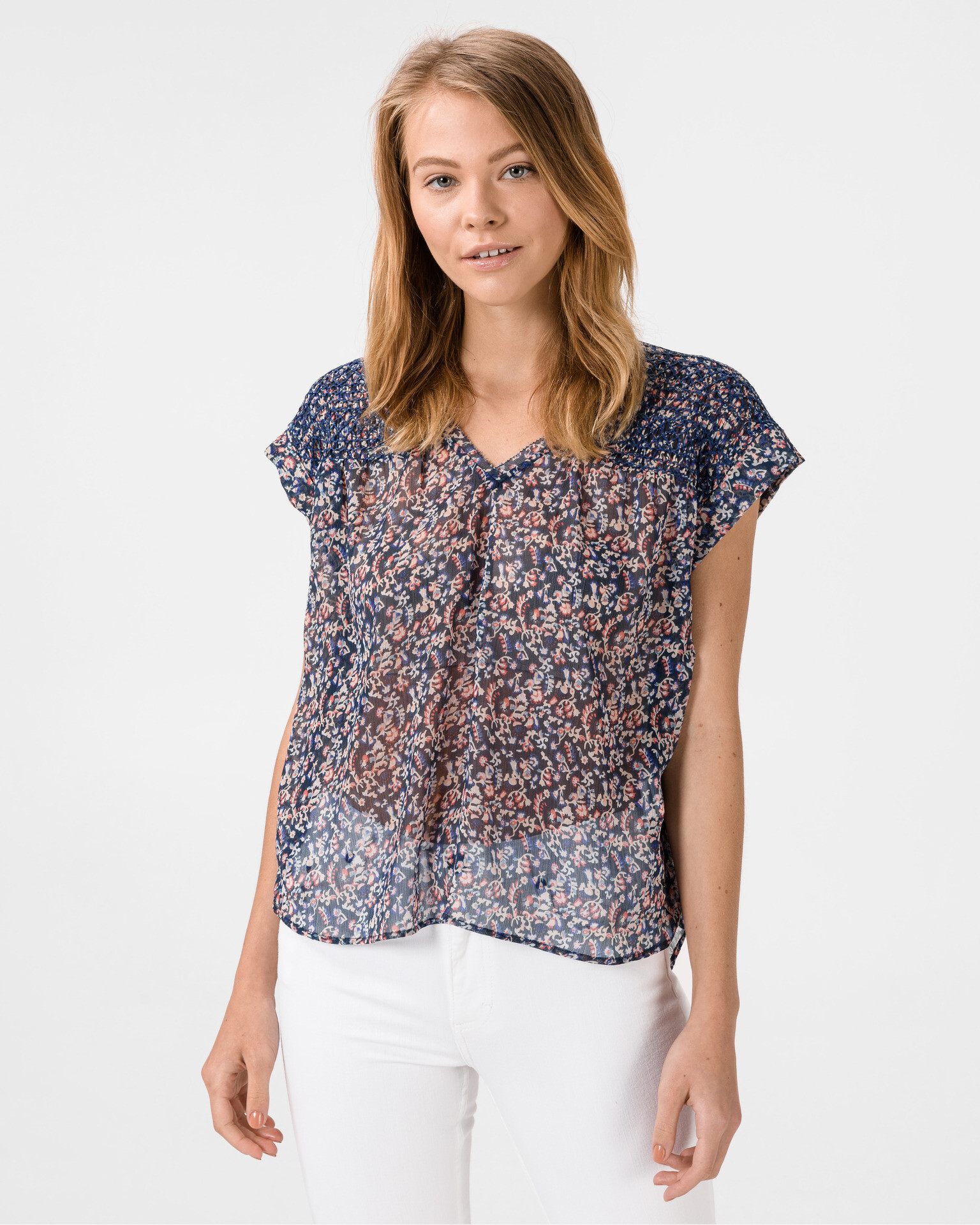 Pepe Jeans Suki Blouse Blue - Pepit.gr