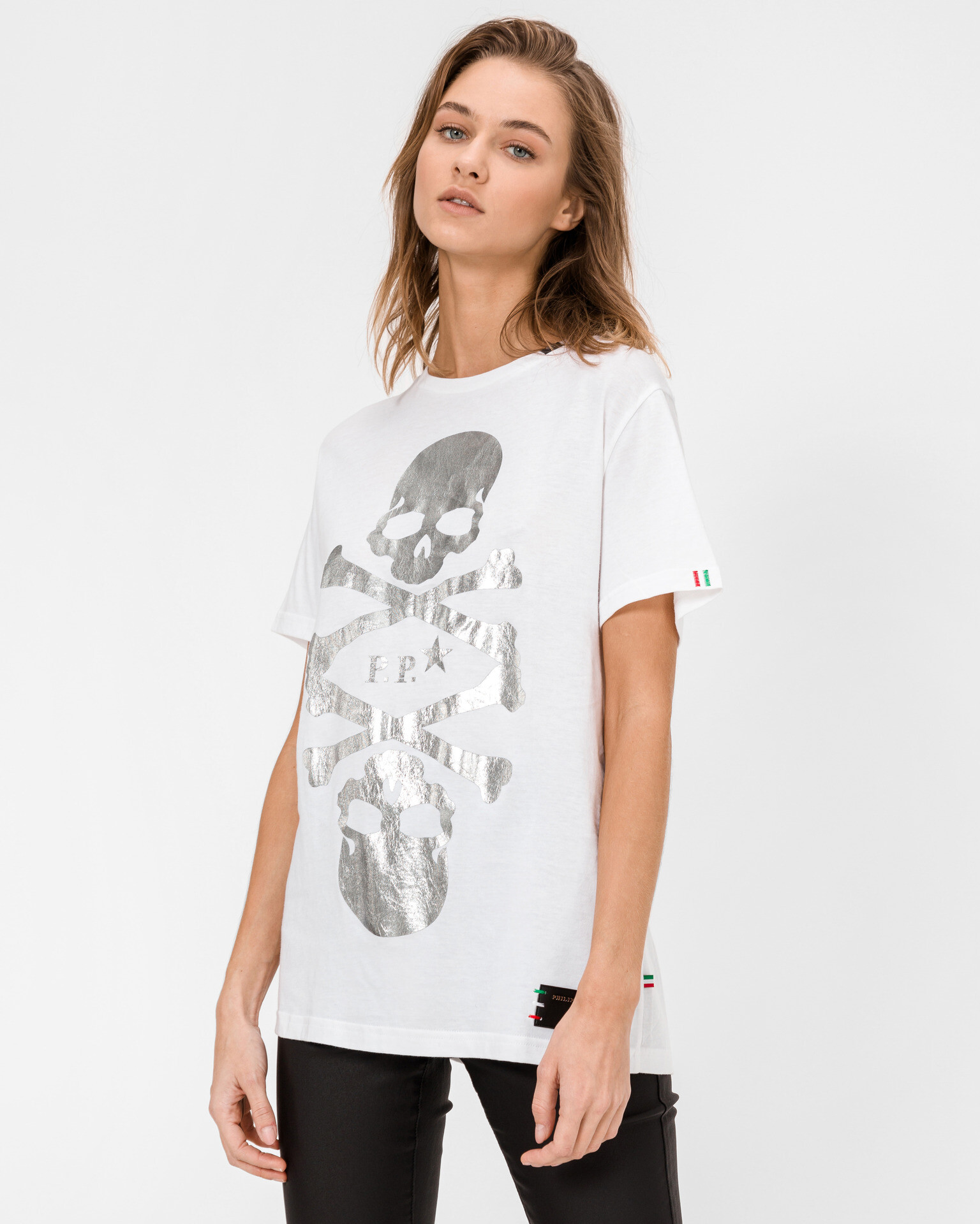 Philipp Plein Sandy Mill T-shirt White - Pepit.gr