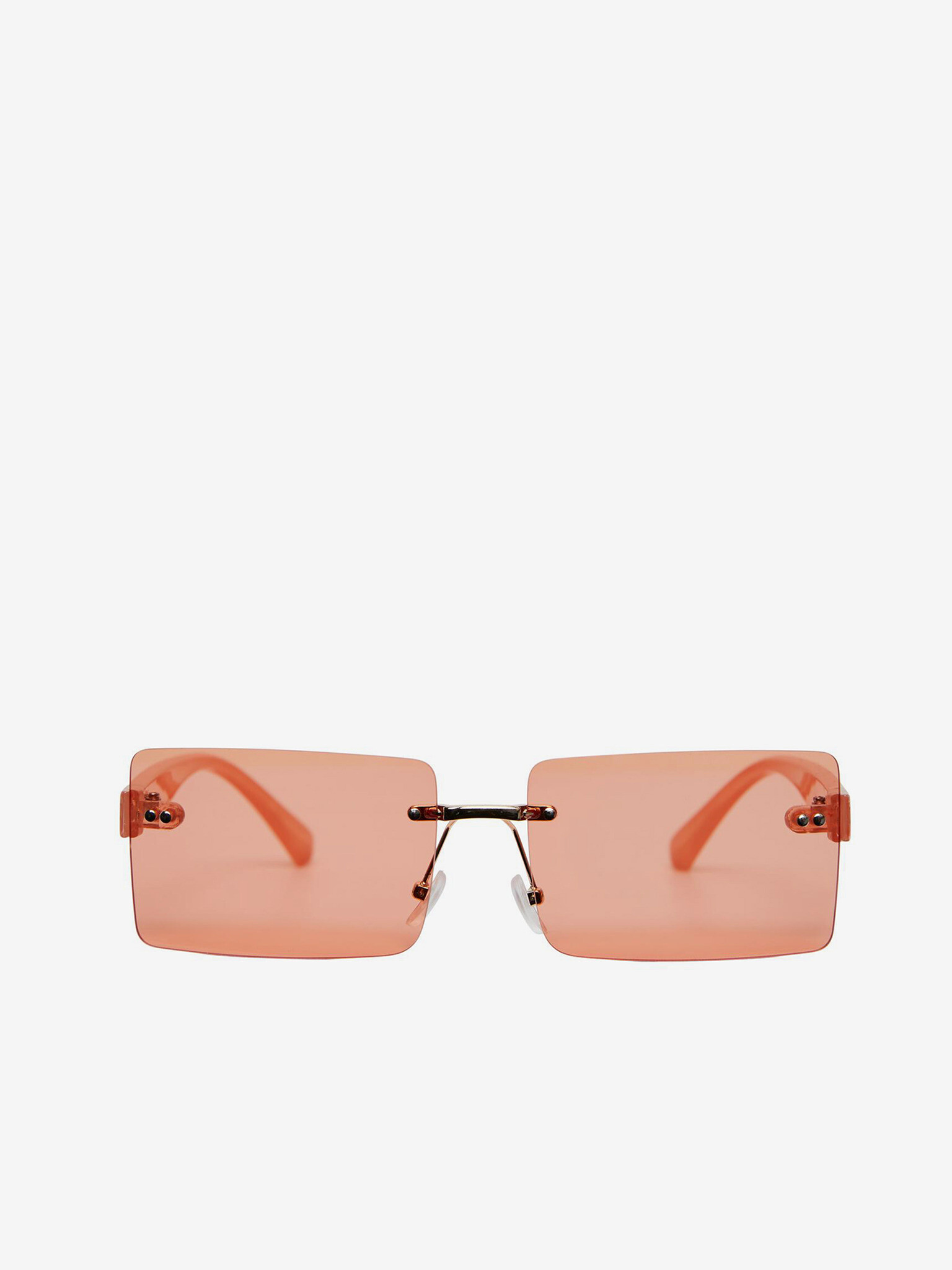 Pieces Britney Sunglasses Orange - Pepit.gr