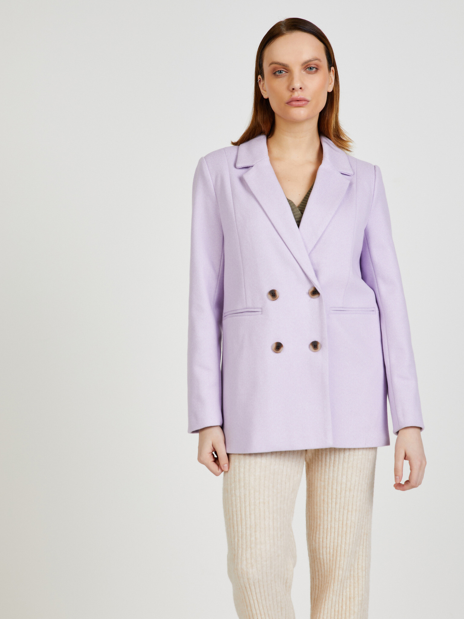 Pieces Haven Jacket Violet - Pepit.gr