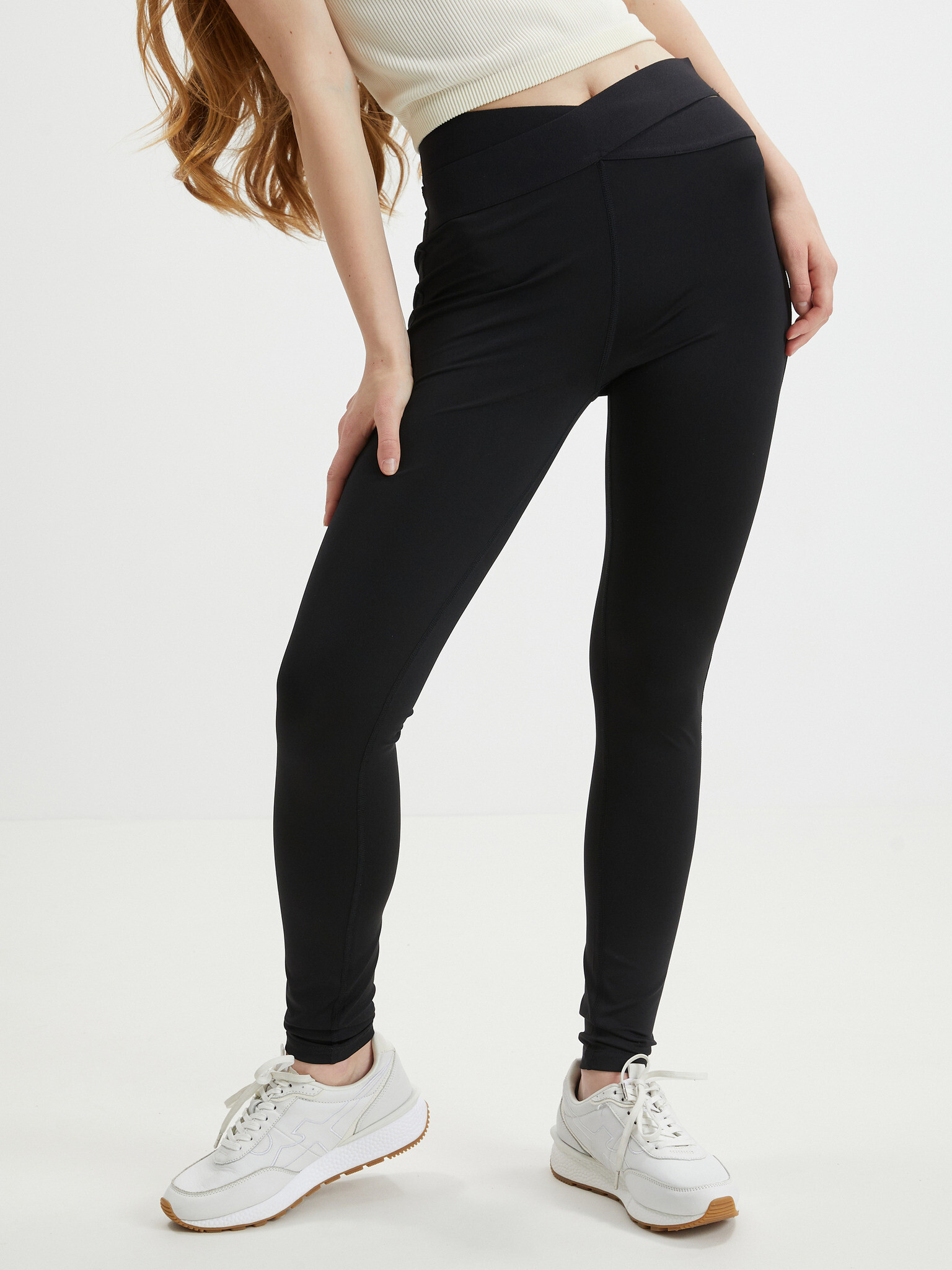 Pieces Lasso Leggings Black - Pepit.gr