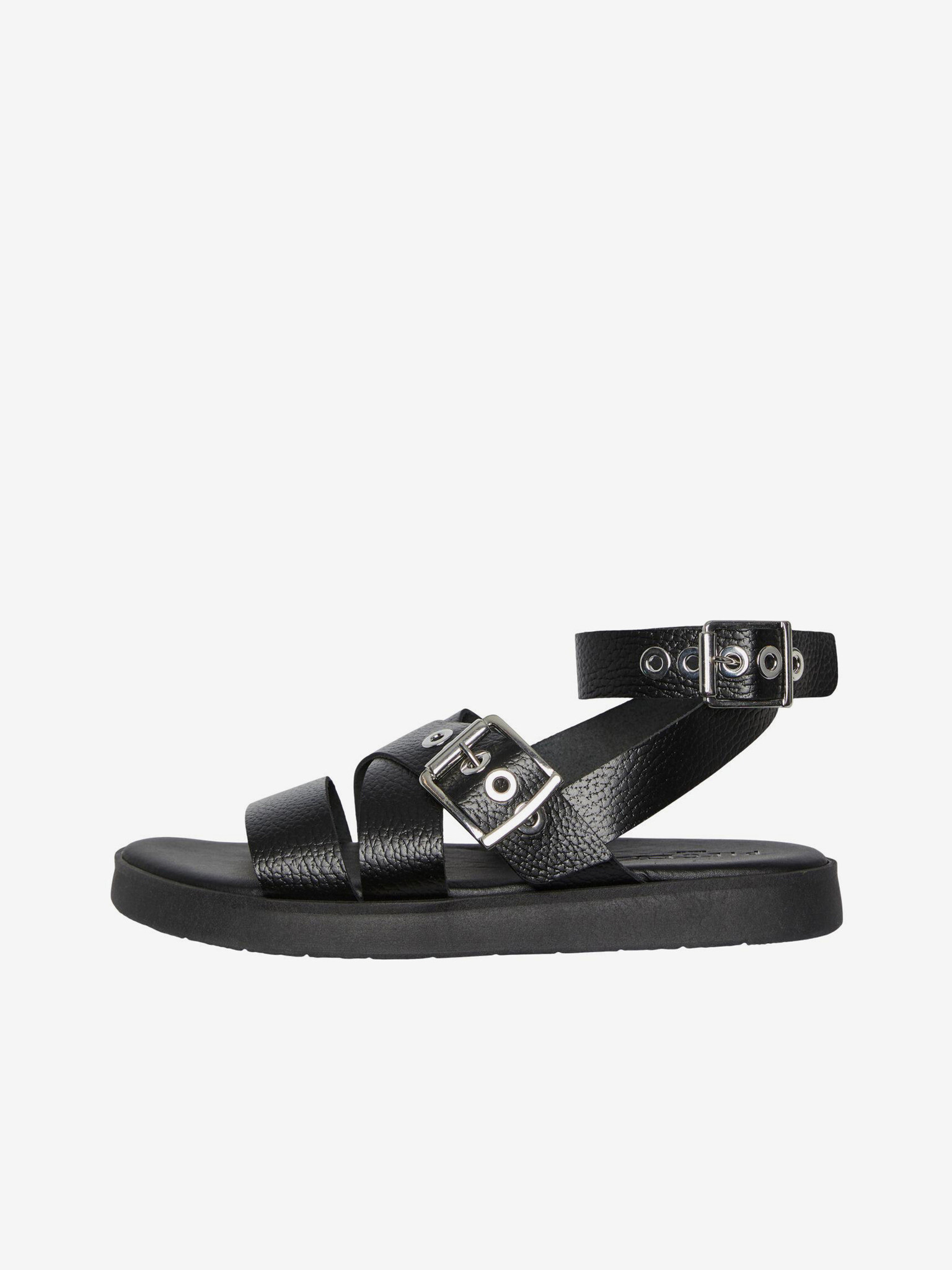 Pieces Shela Sandals Black - Pepit.gr