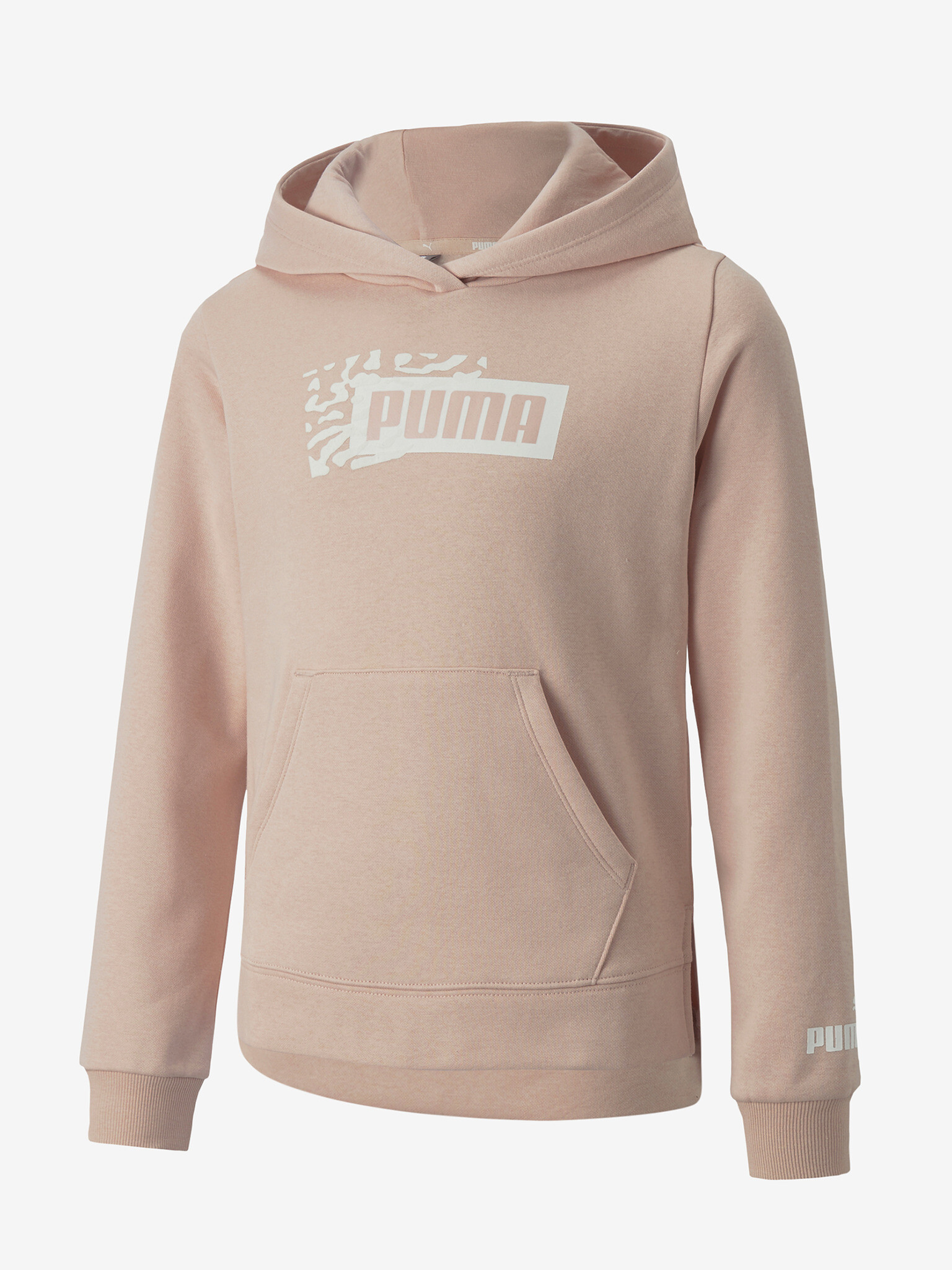 Puma Alpha Kids Sweatshirt Pink - Pepit.gr