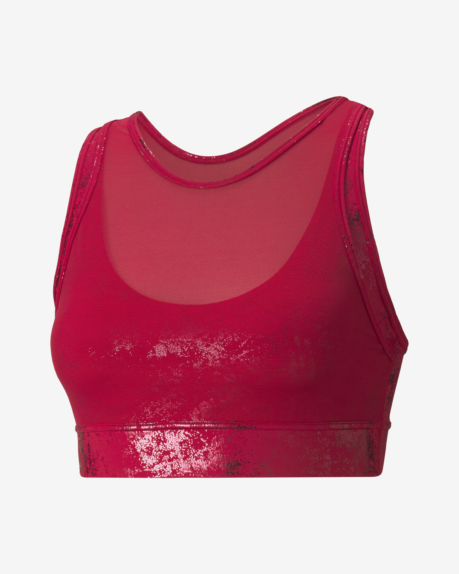 Puma Fashion Luxe Ellavate Bra Red - Pepit.gr