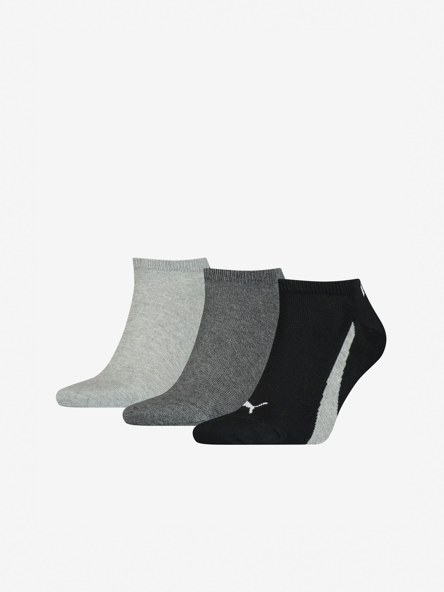 Puma Set of 3 pairs of socks Black - Pepit.gr