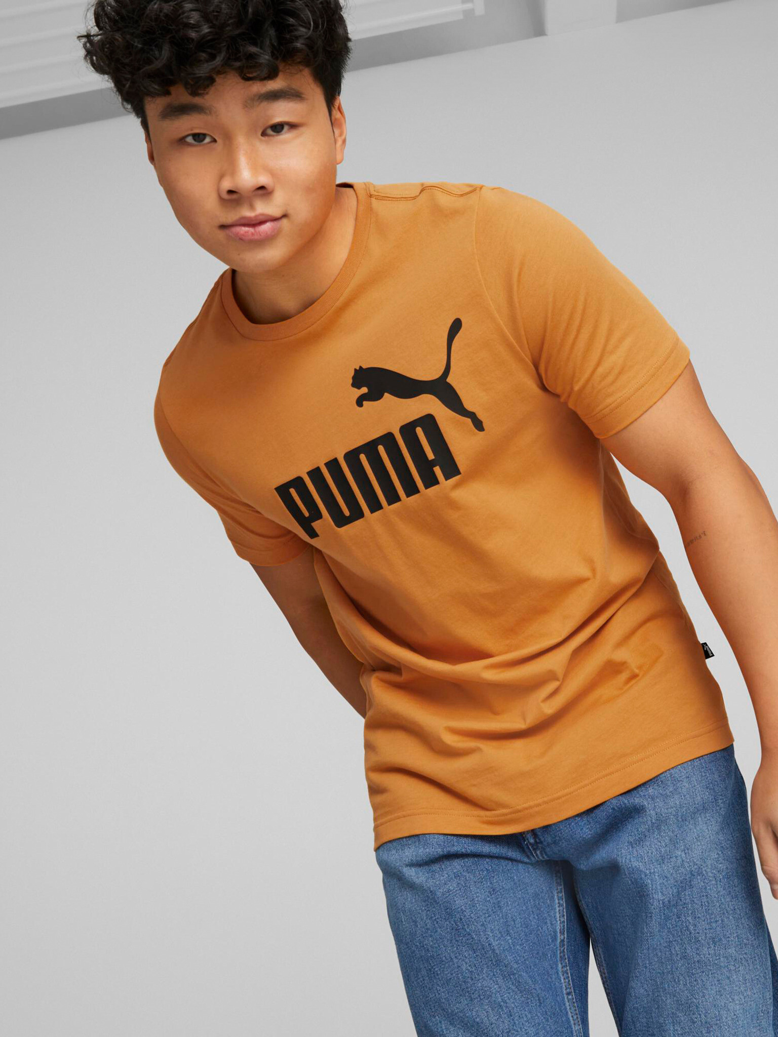 Puma T-shirt Orange - Pepit.gr